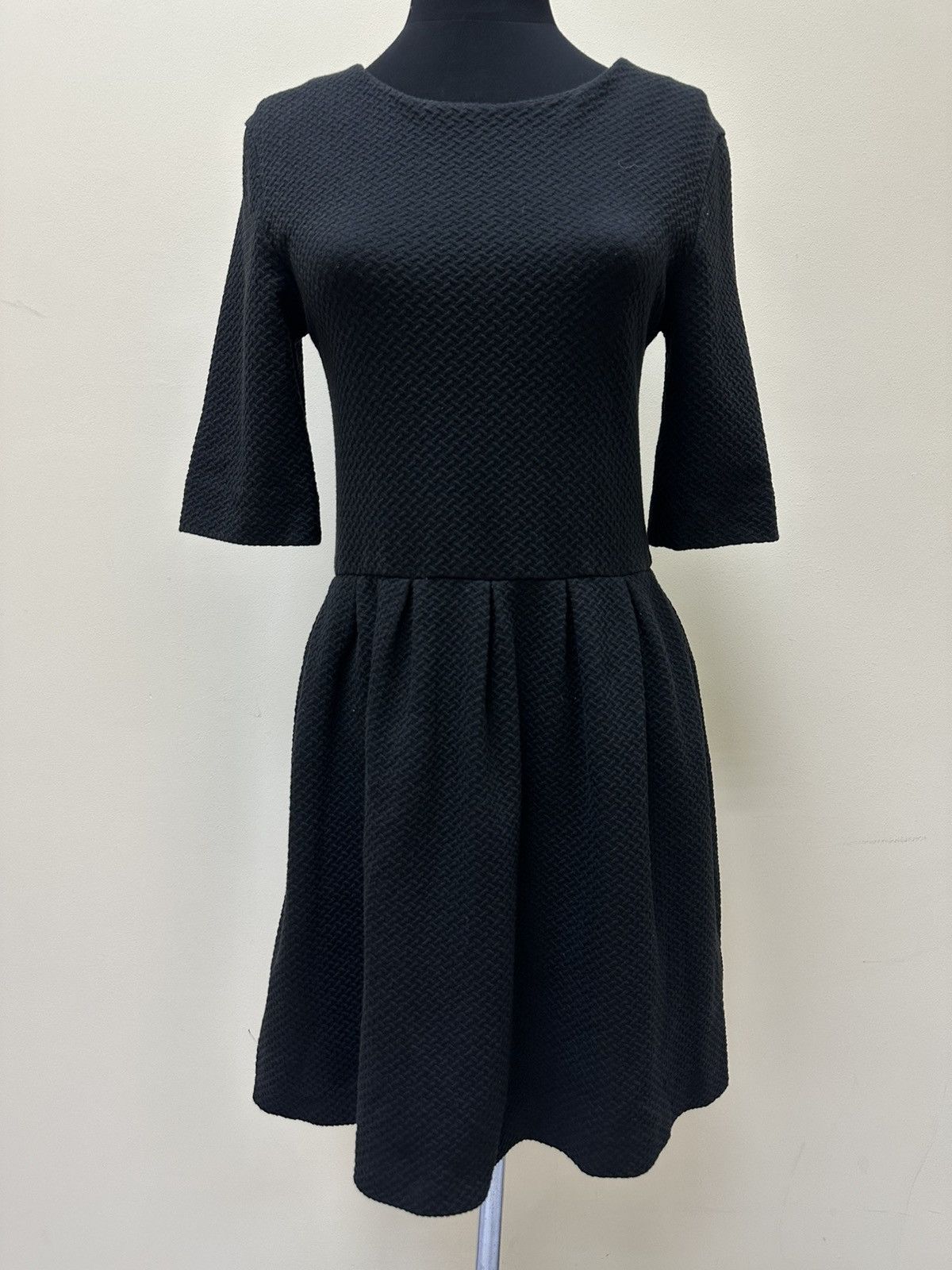 Designer × Ganni Dress Ganni Black Size M / US 6-8 / IT 42-44 - 2 Thumbnail