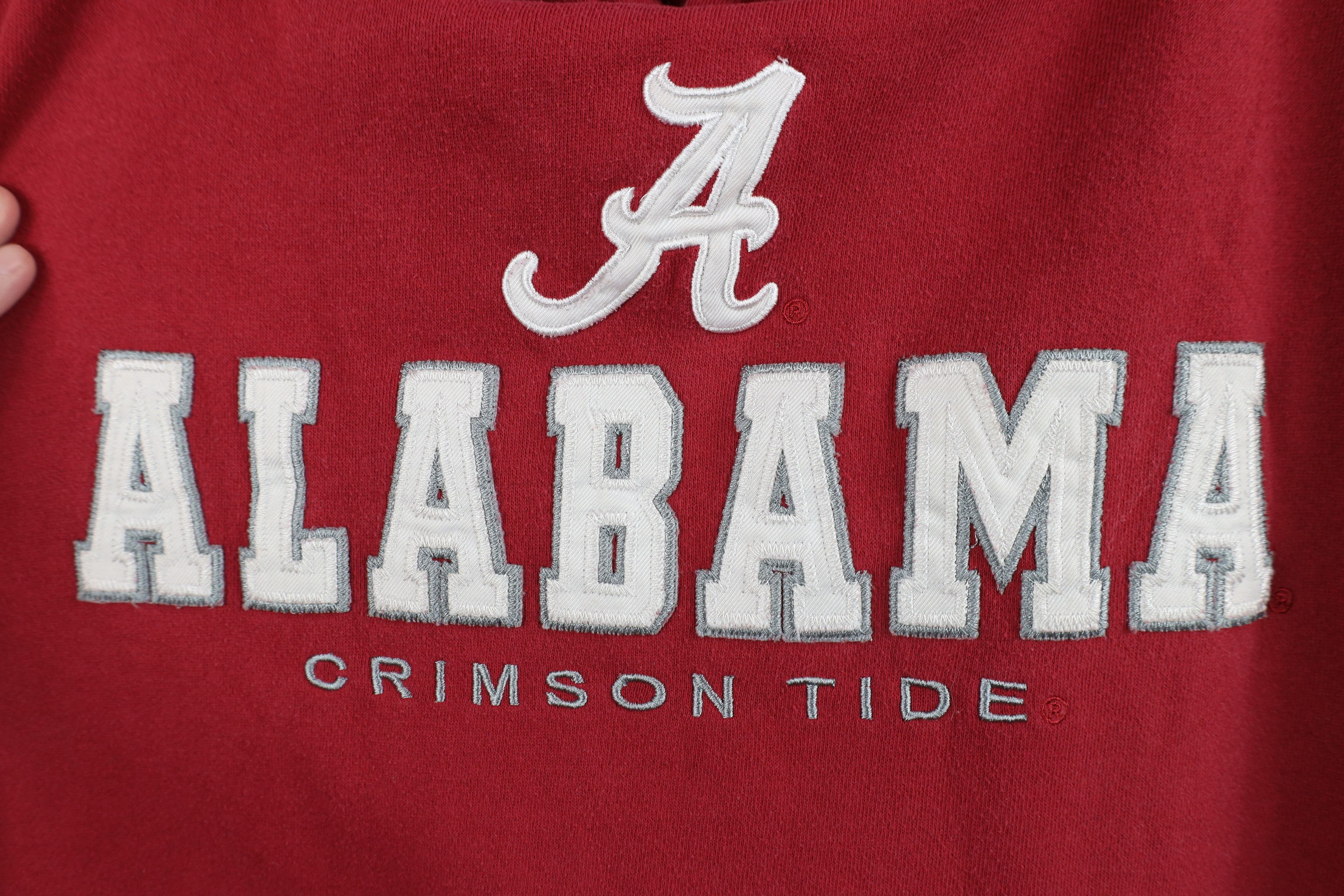 Vintage Vintage Spell University of Alabama Hoodie Sweatshirt Red Size US XL / EU 56 / 4 - 9 Thumbnail