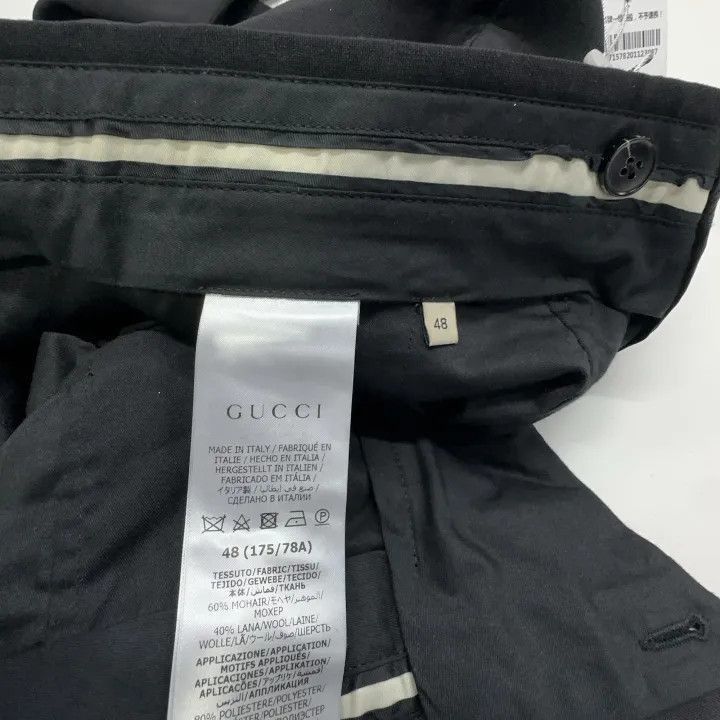 Gucci Gucci Love Parade Black Relaxed Pants-2507 Size US 44 / EU 60 - 3 Thumbnail