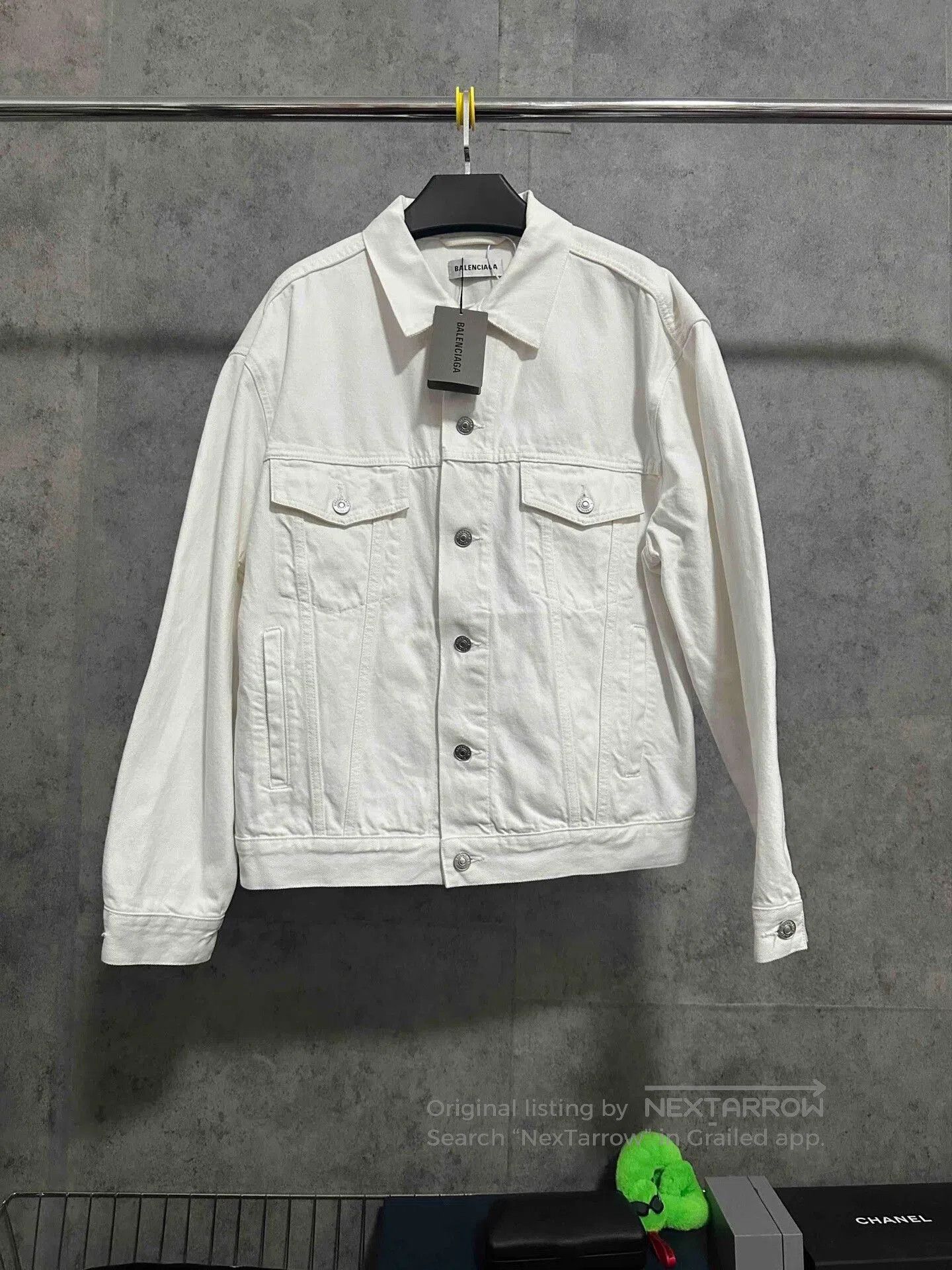 Balenciaga balenciaga embroidered logo long sleeve jacket. Size US L / EU 52-54 / 3 - 5 Thumbnail