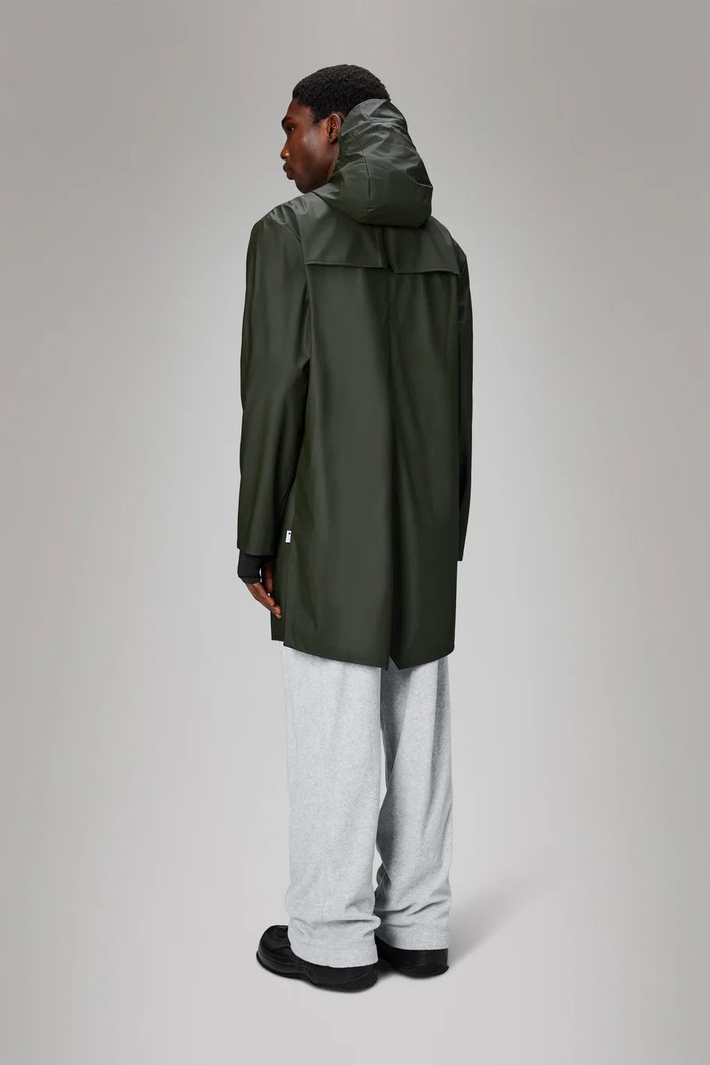 Rains Rains Long Jacket Green Size US XL / EU 56 / 4 - 2 Thumbnail