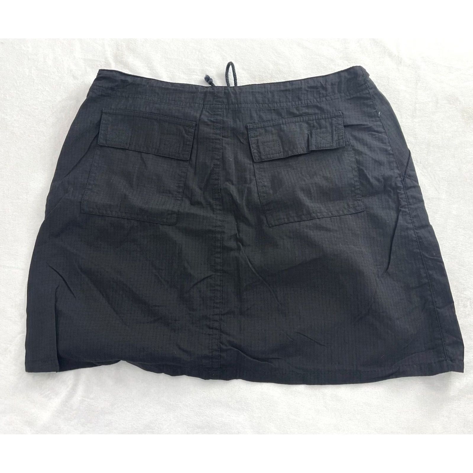 Patagonia Water Girl Patagonia Women's Swim Skirt Size 4 Black Drawstring Pockets Size 27" / US 4 / IT 40 - 2 Thumbnail