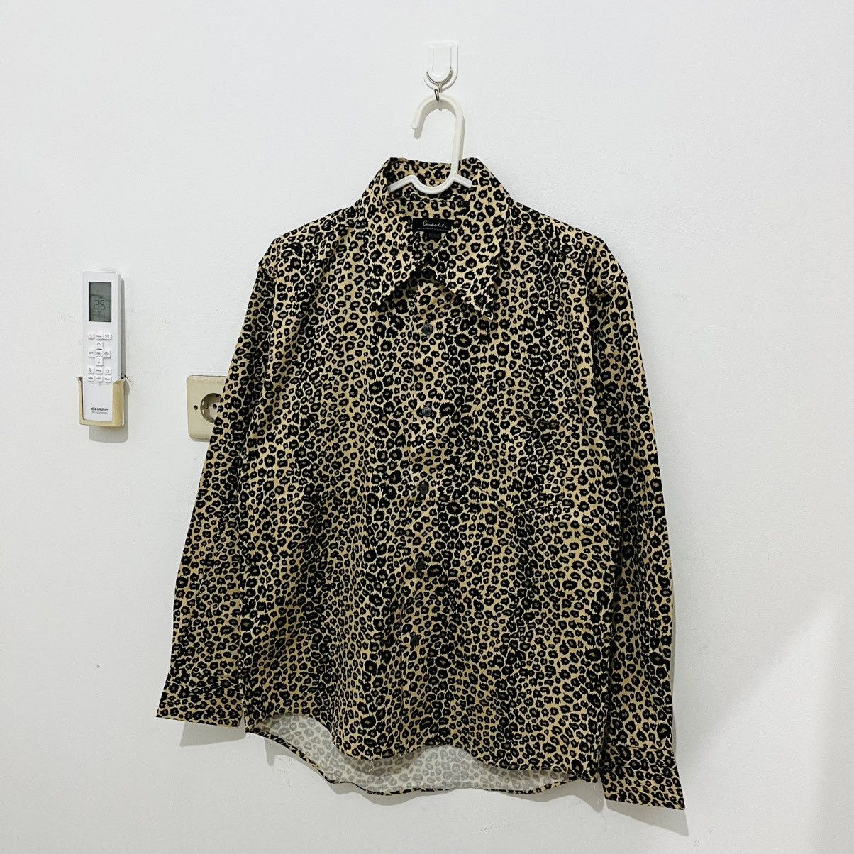 Japanese Brand Psychodelic Leopard Pattern Shirt - y2k Style Size US M / EU 48-50 / 2 - 1 Thumbnail