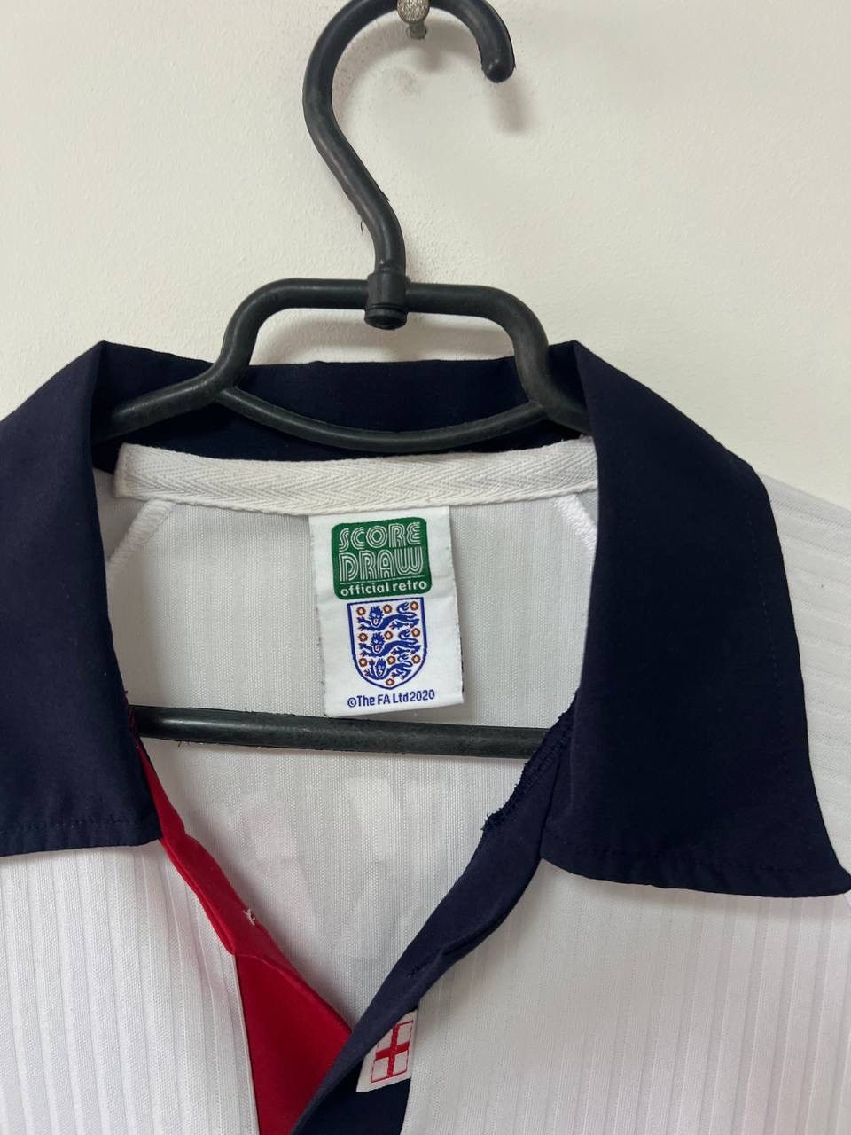 Other England 1997/1999 Home #7 Beckham Jersey Football Shirt L Size US L / EU 52-54 / 3 - 12 Thumbnail