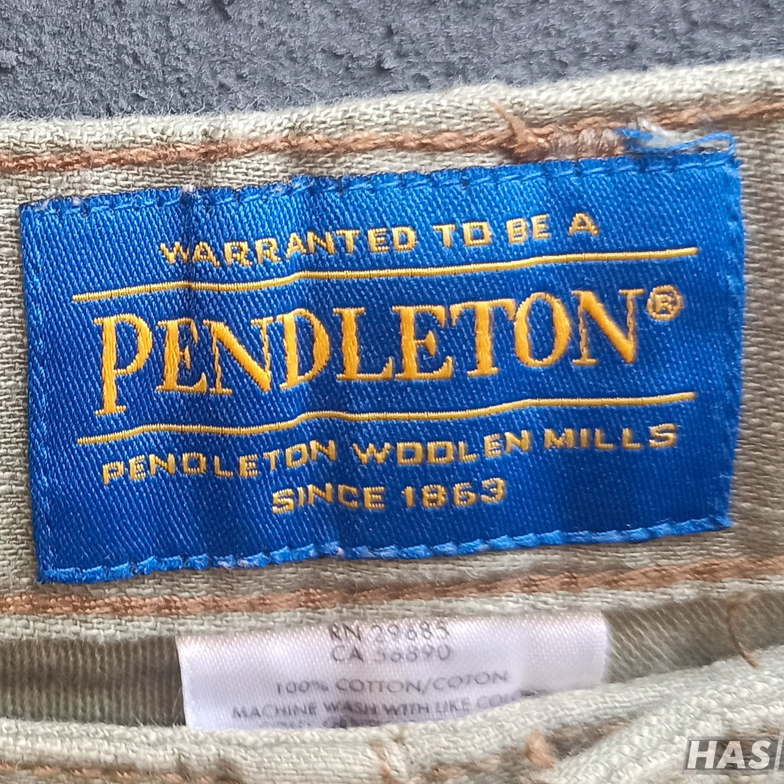Pendleton Vintage Pendleton Utility Chino Golfing Shorts Cotton Green Size US 34 / EU 50 - 3 Thumbnail
