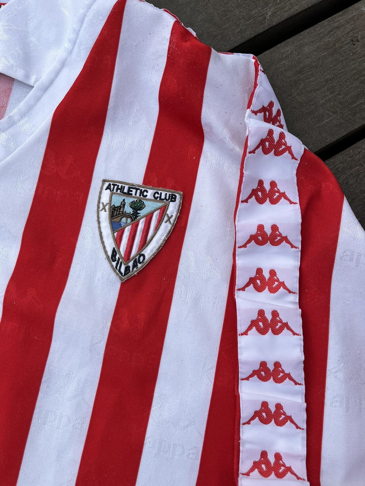 Vintage Athletic Bilbao 1992/93 Home Long Sleeve Jersey Size US XL / EU 56 / 4 - 3 Thumbnail