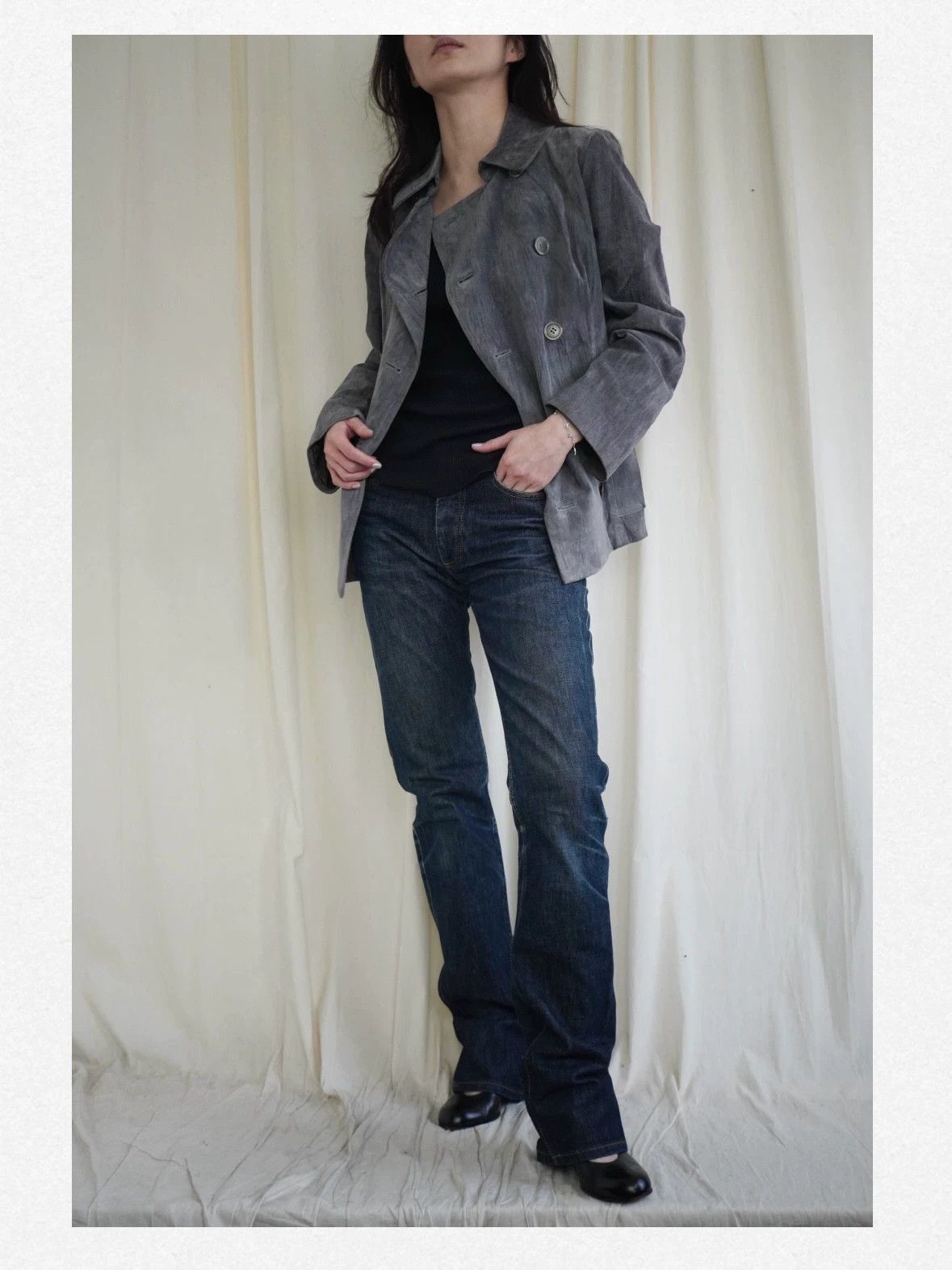 Helmut Lang Helmut Lang 1996 Rare Vintage Washed Long Jeans Size 26 Size 26" / US 2 / IT 38 - 1 Thumbnail