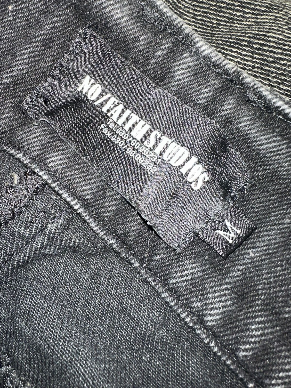No Faith Studios No faith studios cargo denim Size US 31 - 5 Thumbnail