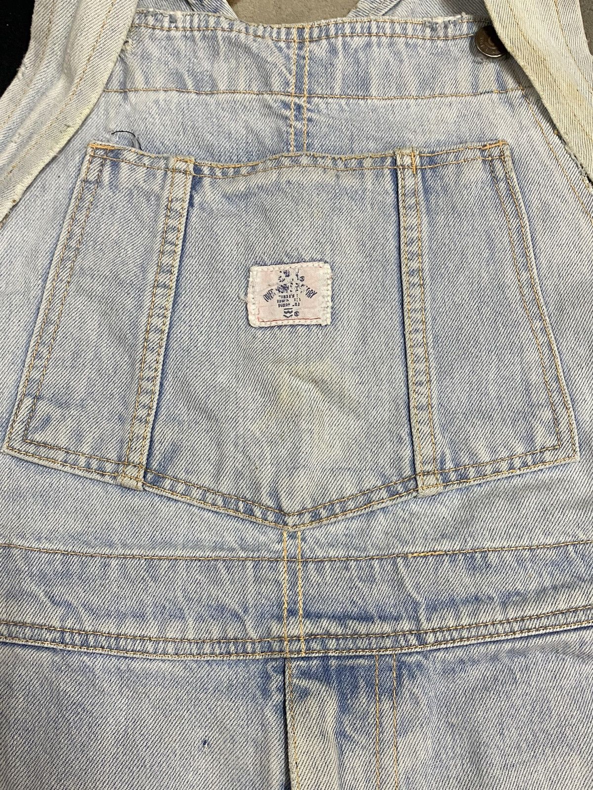 Edwin Vintage 80s Edwin Overall Loose Jumpsuits Size US 32 / EU 48 - 19 Thumbnail