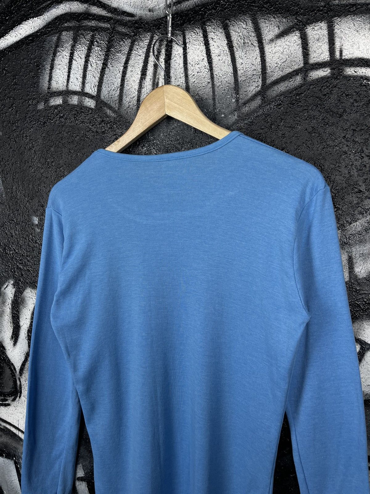 Stussy Stussy Y2K Light Blue Long Sleeve T-Shirt Men’s Size Small Size US S / EU 44-46 / 1 - 6 Thumbnail