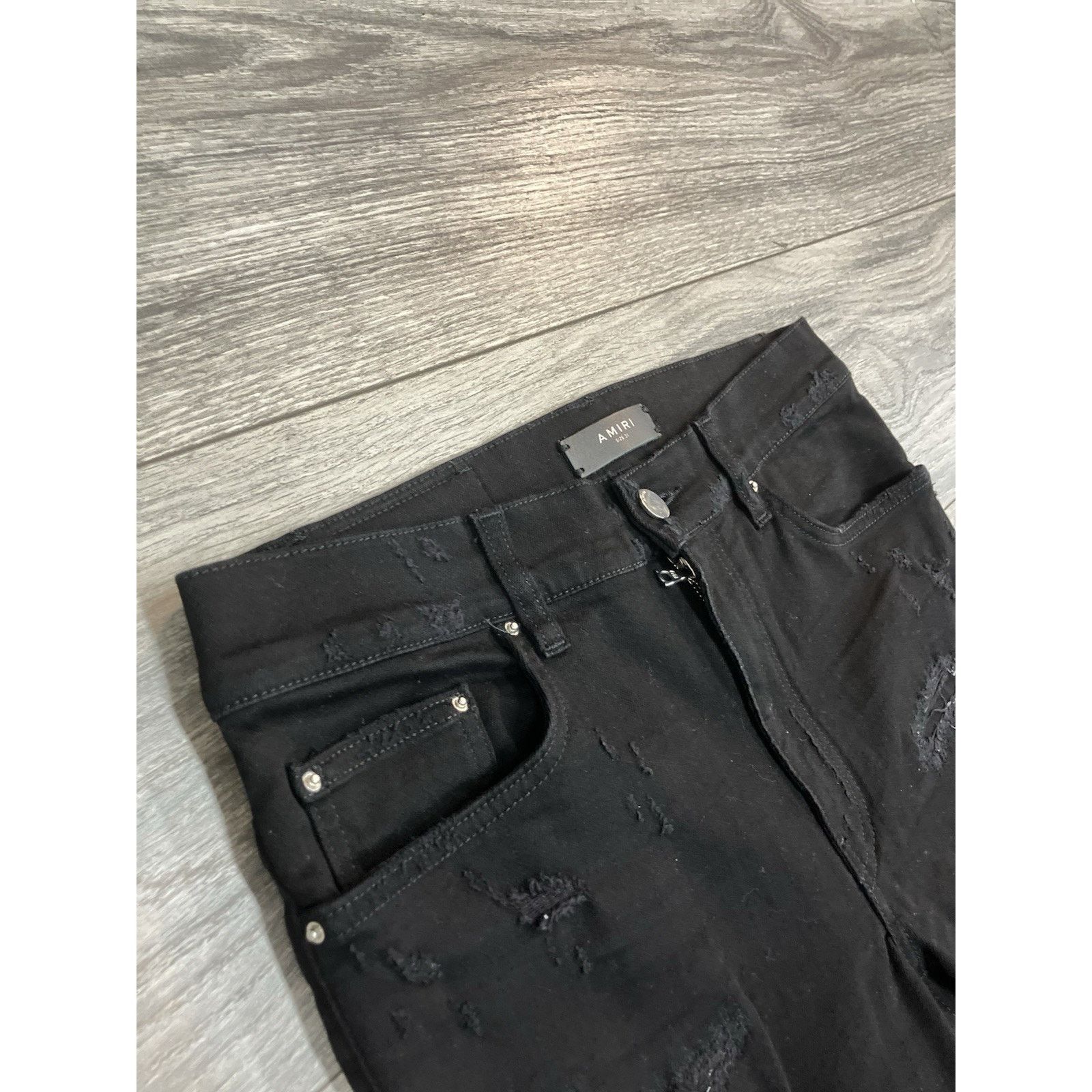 Amiri Amiri Denim Jeans ' Black ' | GREAT COND | 100% AUTHENTIC! Size US 31 - 7 Thumbnail