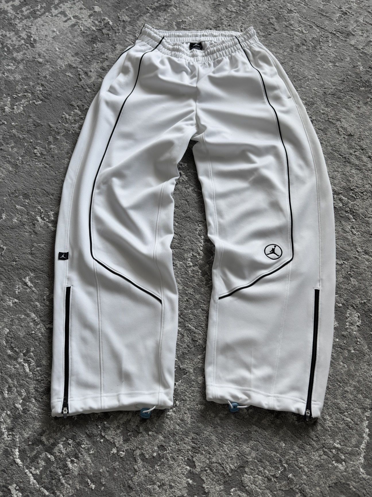 Jordan Brand Rare Vintage Nike Air Jordan Y2K Track Pants Size US 30 / EU 46 - 1 Thumbnail