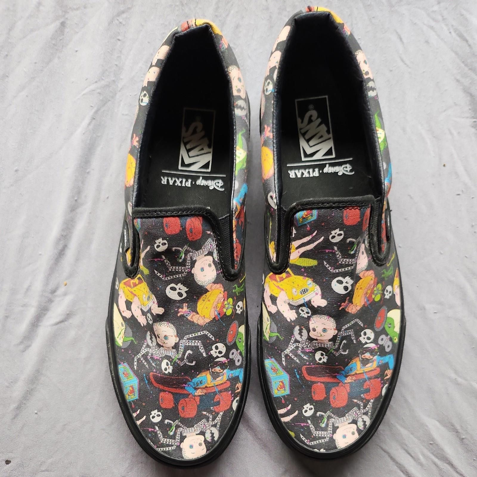 Vans Vans Disney Toy Story Sid's Mutant Slip-On Black Men Sz.12 Size US 12 / EU 45 - 6 Thumbnail