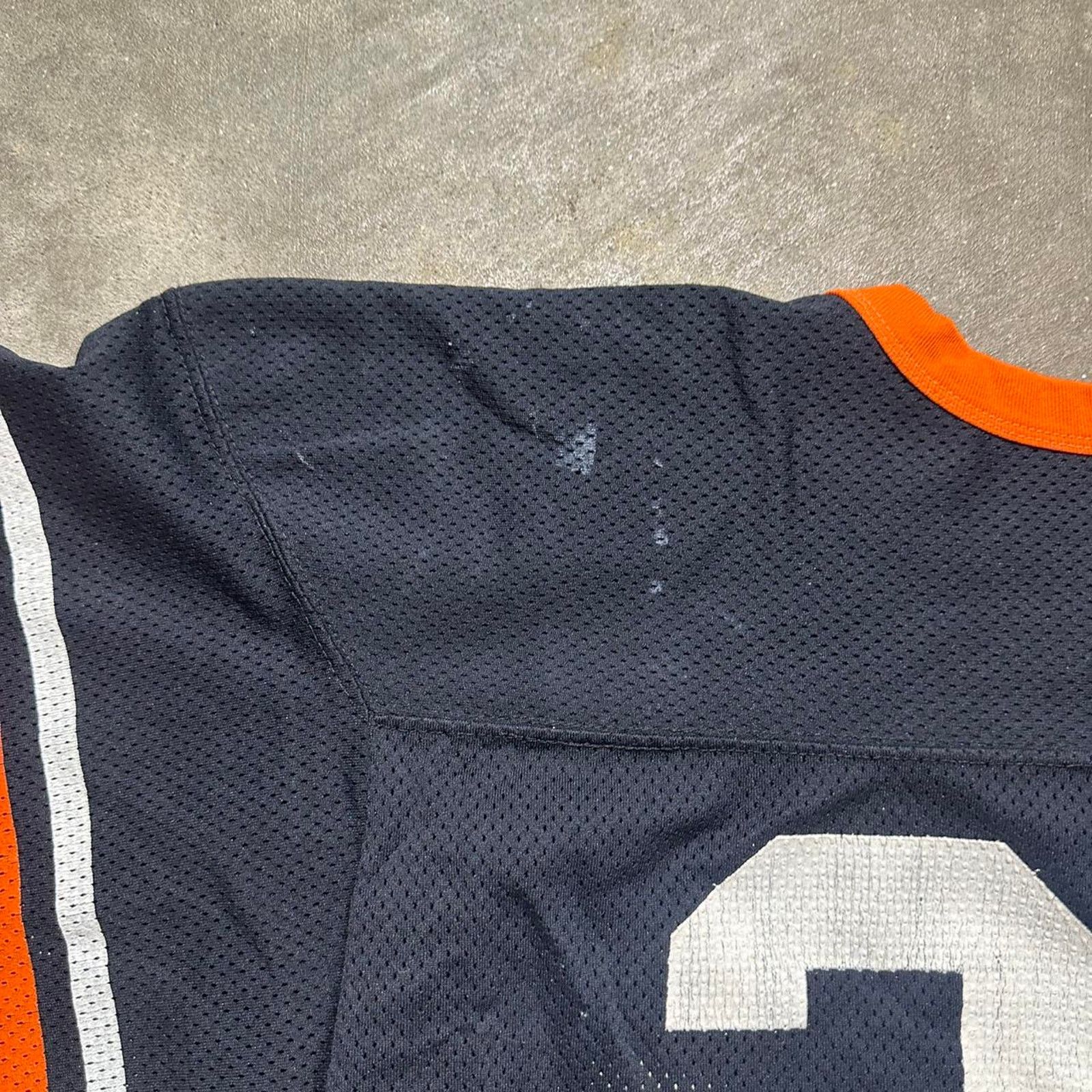 Russell Athletic Vintage 80s Russell Athletic Football Jersey Black Orange Size US L / EU 52-54 / 3 - 6 Thumbnail
