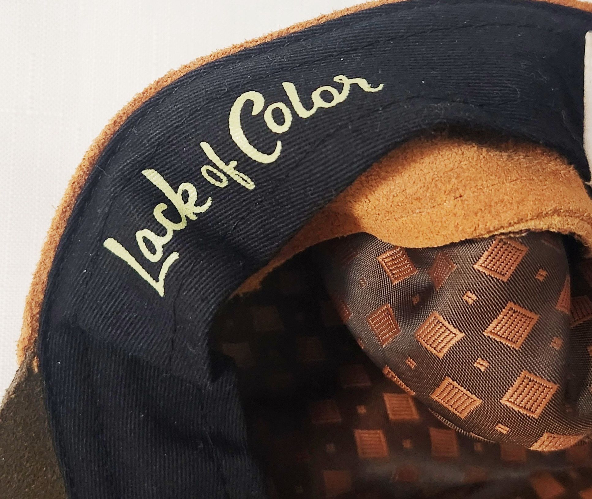 Designer × Lack of Color Lack Of Color Lola Brown 100% Leather Suede Newsboy Small Size ONE SIZE - 9 Thumbnail