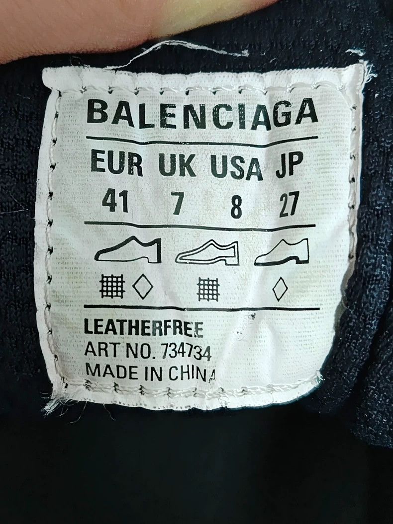 Balenciaga Balenciaga Blue and White Low Top Shoes 2502-Nextarrow Size US 8 / EU 41 - 8 Thumbnail