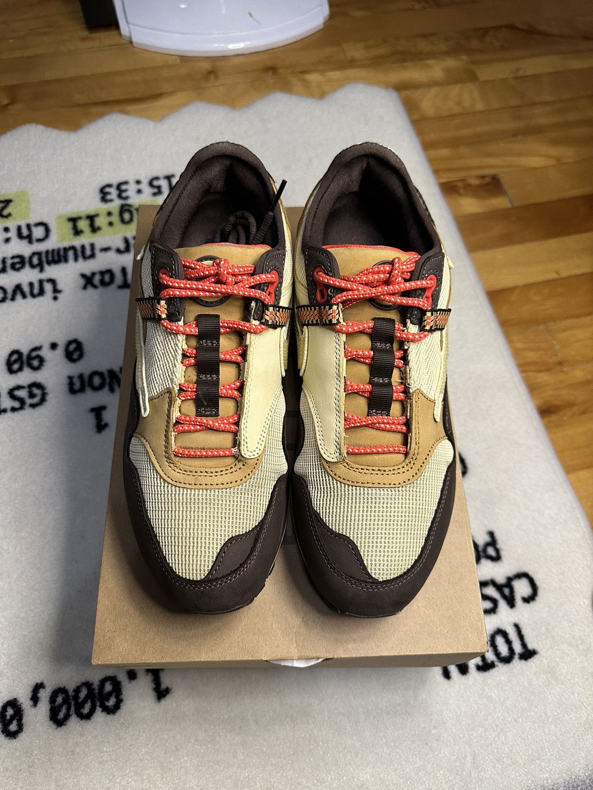 Nike × Travis Scott Nike Air Max 1 Travis Scott Cactus Jack Baroque Brown Size US 9 / EU 42 - 3 Thumbnail