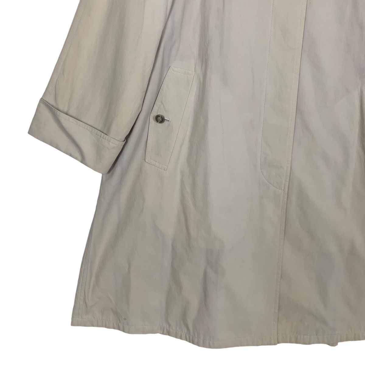 Burberry Vintage Burberry Designer Luxury Trench Coat Long Coat Size L / US 10 / IT 46 - 3 Thumbnail