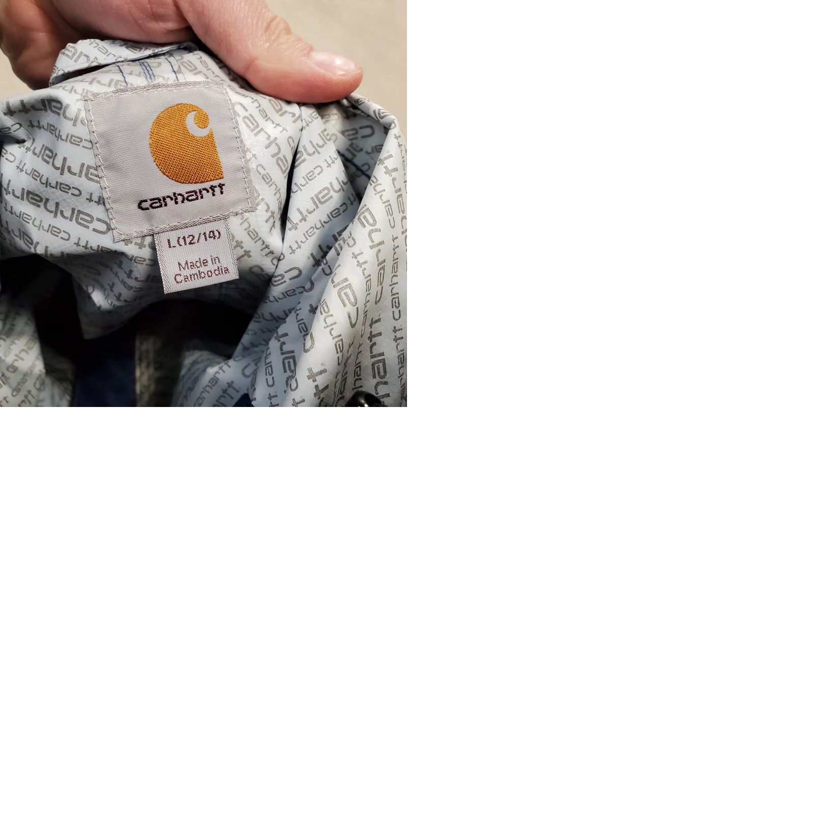 Carhartt Carhartt Jacket Womens Large Blue Storm Defender Waterproof Hooded Mountrail Size L / US 10 / IT 46 - 9 Thumbnail