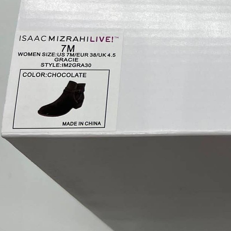 Other Isaac Mizrahi Live! Leather Boot Womens 7M Brown Size US 7 / IT 37 - 10 Thumbnail