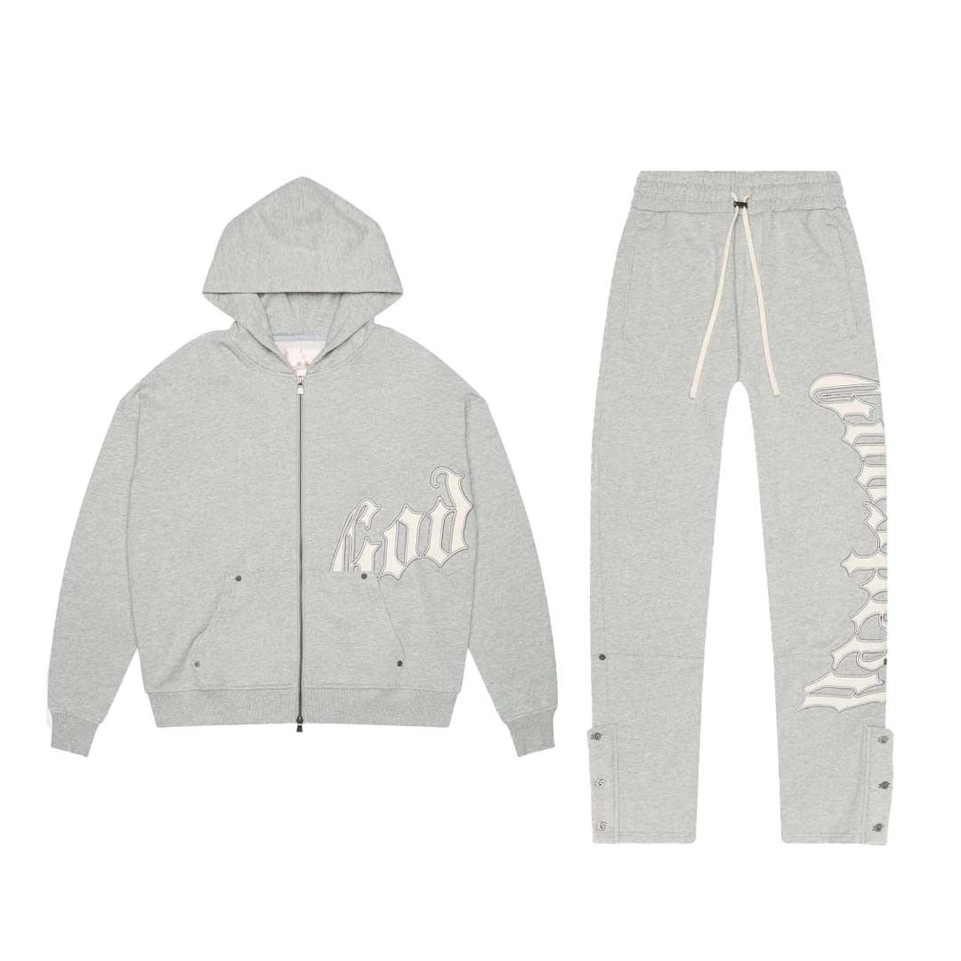 Godspeed Grey Sweatsuit Hoodie & Sweatpants Set Size S / US 4 / IT 40 - 1 Thumbnail