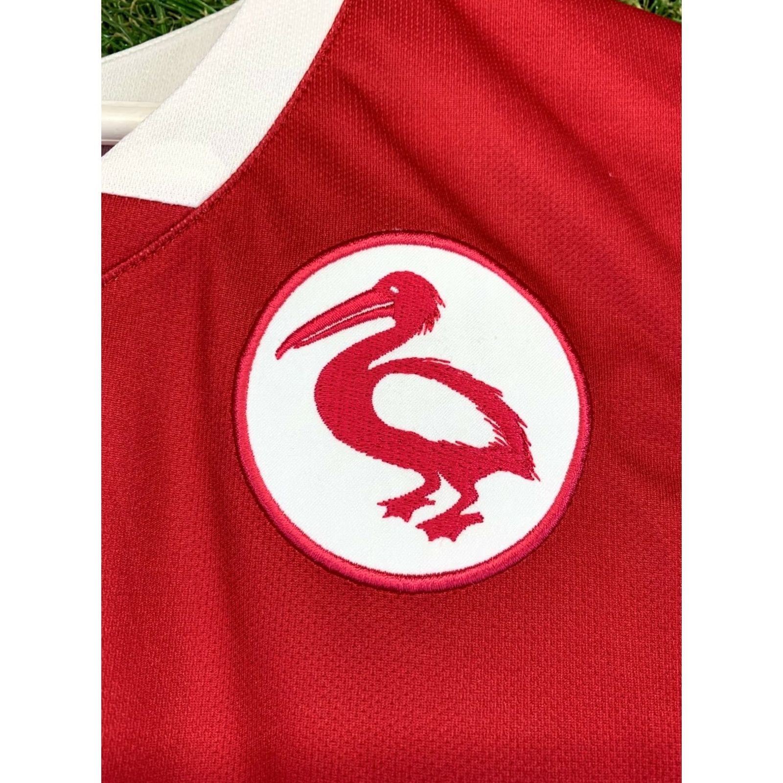 Nike NIKE Dri-FIT WOMEN SHIRT T-SHIRT JERSEY SIZE M Red and White Football Soccer Template Casual Size M / US 6-8 / IT 42-44 - 6 Thumbnail