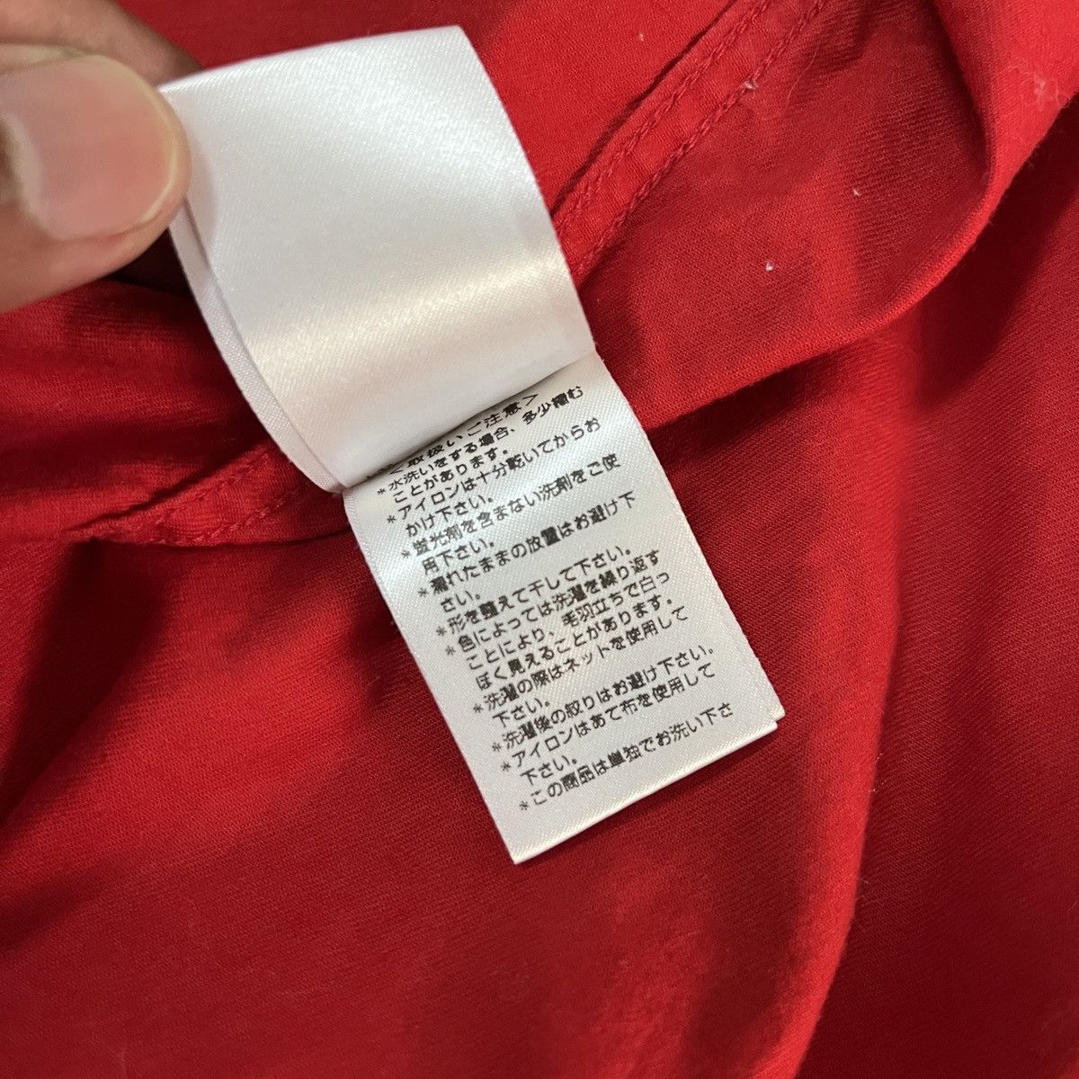 Vivienne Westwood Vivienne Westwood Anglomania Red Snap Logo Size US S / EU 44-46 / 1 - 8 Thumbnail
