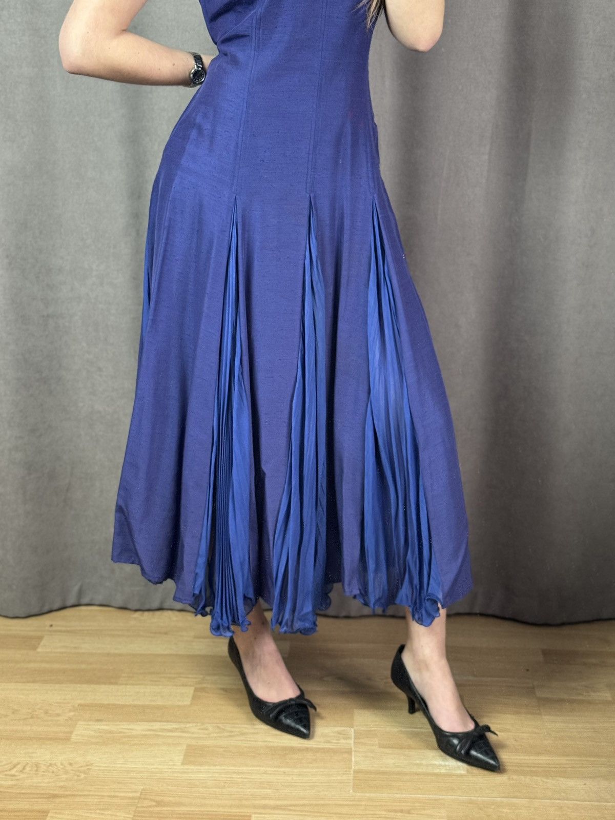Christian Dior Monsieur OMG😻 Vintage Dress 80s Christian Dior COODONNES Viscose Size M / US 6-8 / IT 42-44 - 10 Thumbnail