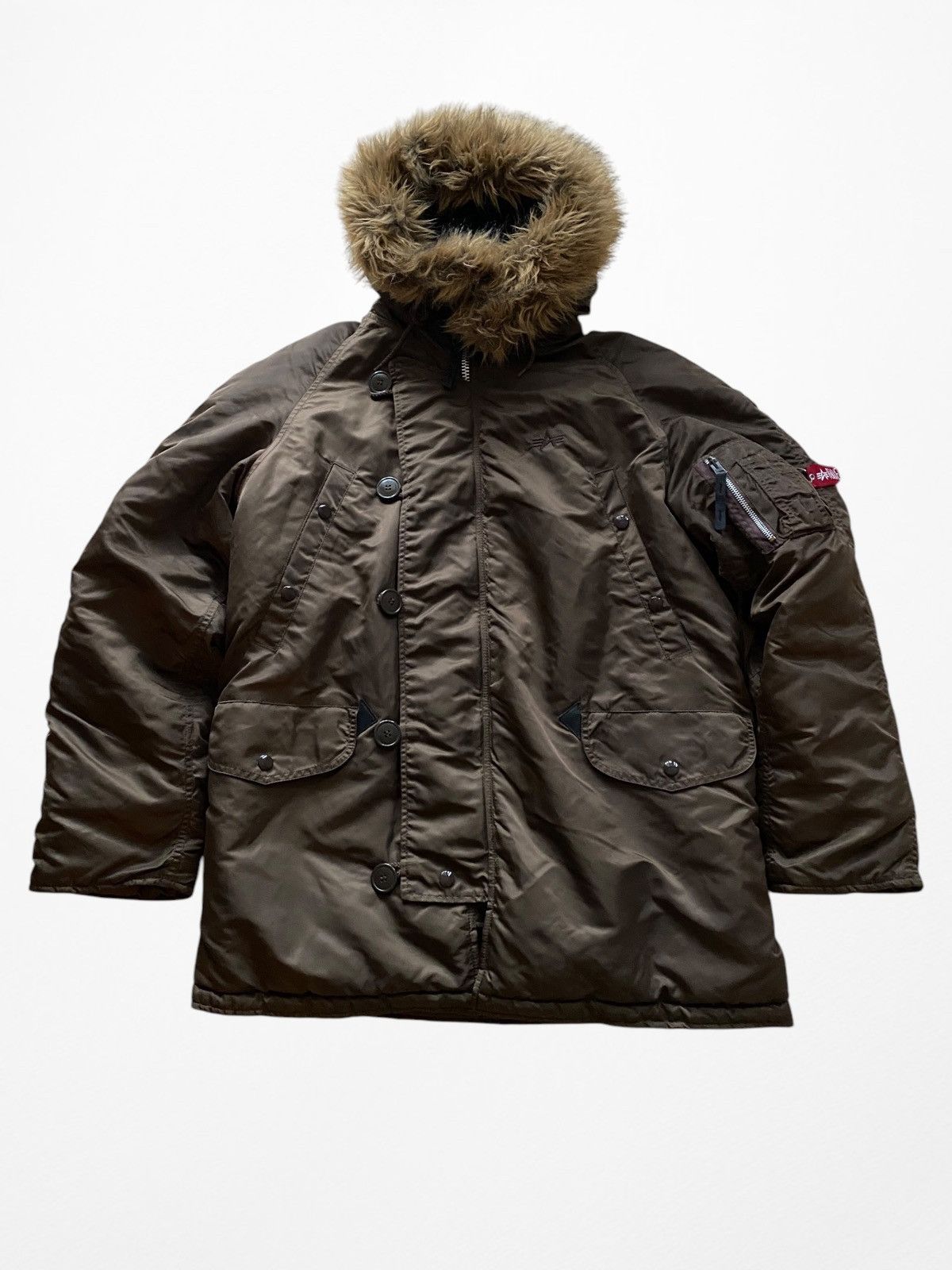 Alpha Industries Alpha Industries N3B extreme cold weather parka vtg jacket Size US M / EU 48-50 / 2 - 7 Thumbnail