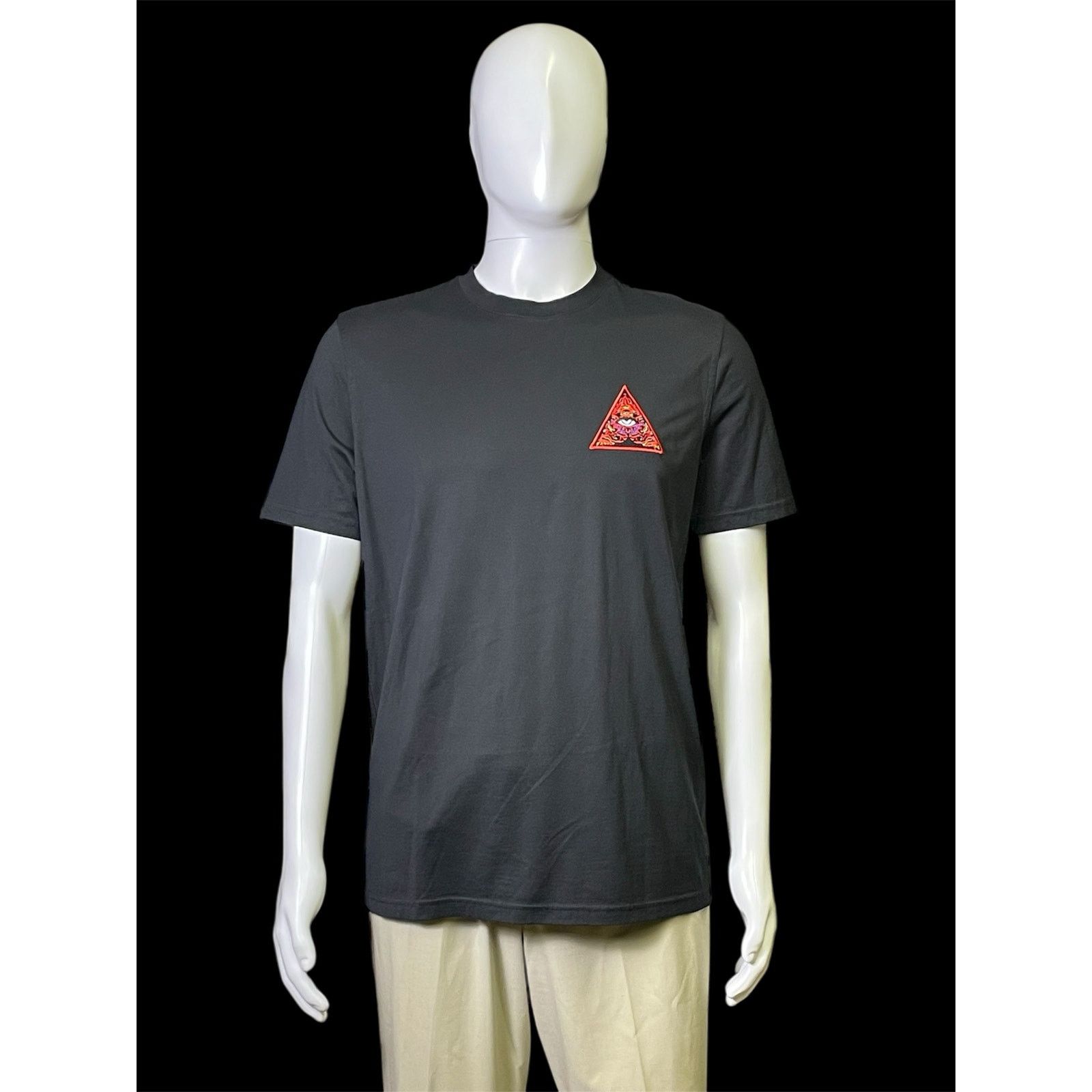 Givenchy Givenchy Paris Embroidered Illuminati Crew Neck T-Shirt Size US XS / EU 42 / 0 - 1 Thumbnail