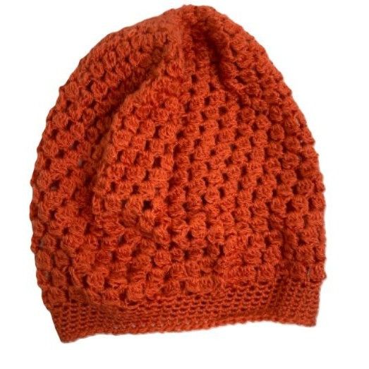 Handmade Crochet Slouch Hat Slouchy Beanie Snood Handmade Adult Size Size ONE SIZE - 5 Thumbnail