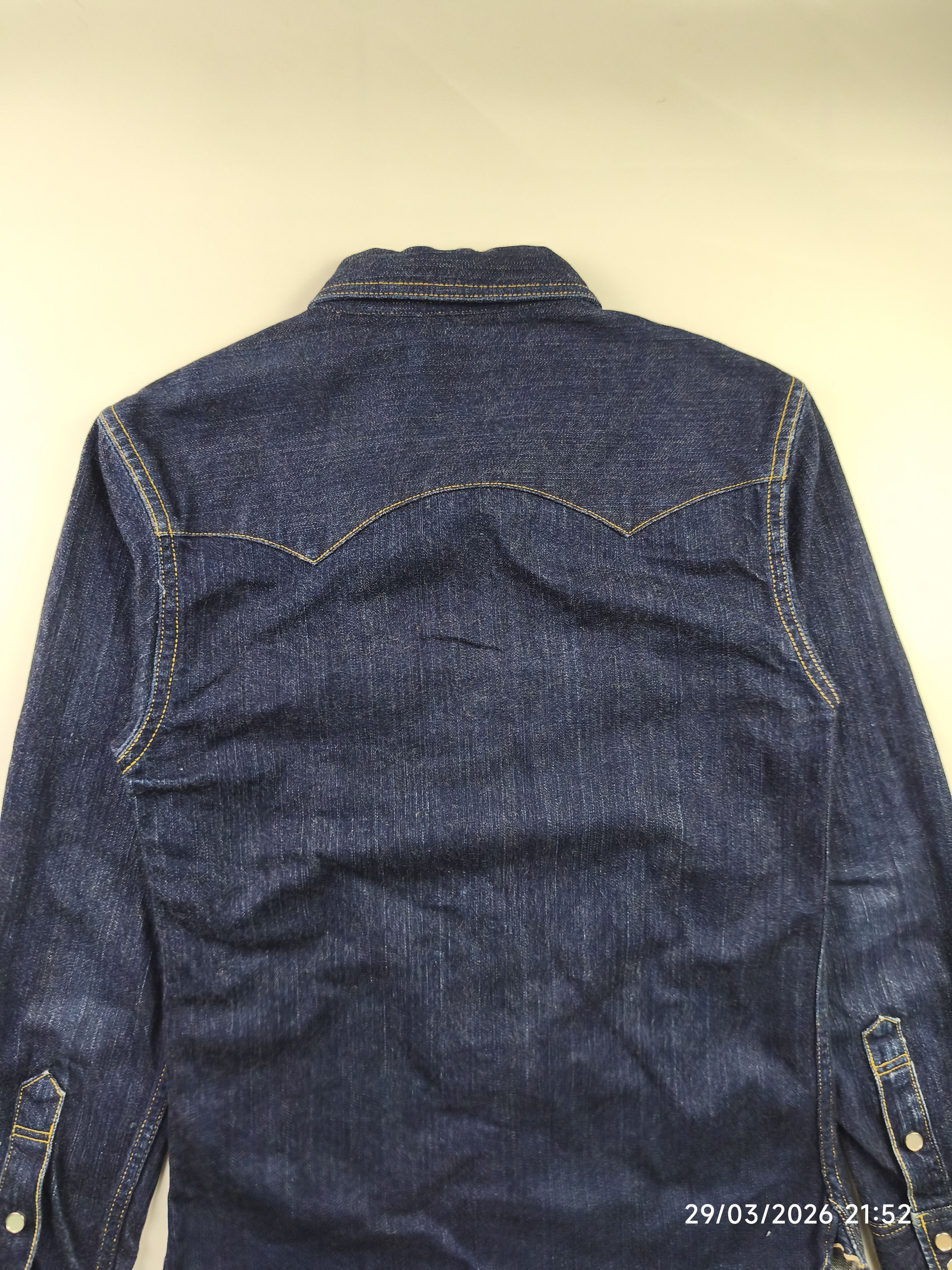 The Flat Head The flat head 7002W sawtooth western denim shirt 12oz Size US S / EU 44-46 / 1 - 14 Thumbnail