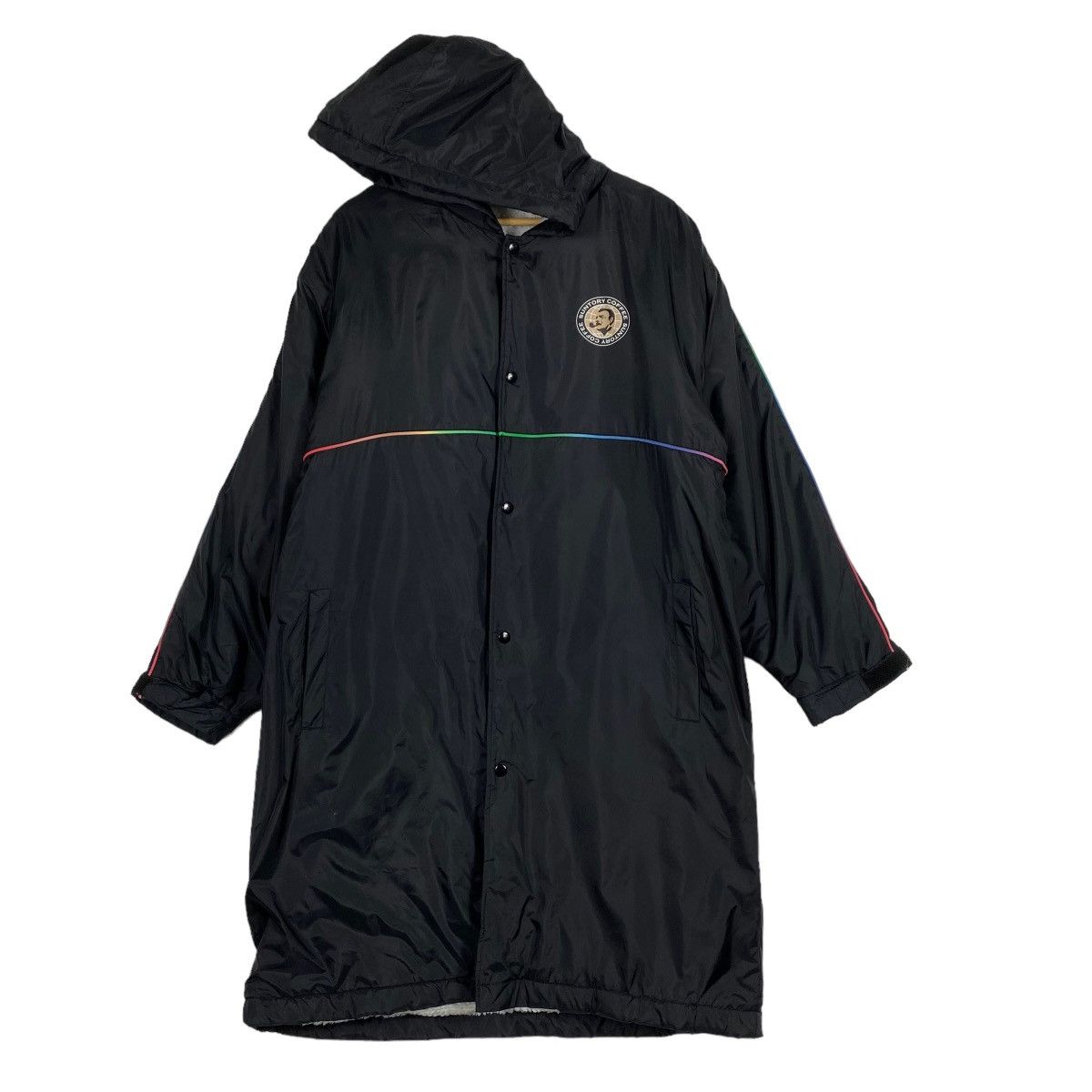 Japanese Brand Vintage Suntory Boss Coffee Long Hoodies Jacket Size US L / EU 52-54 / 3 - 3 Thumbnail