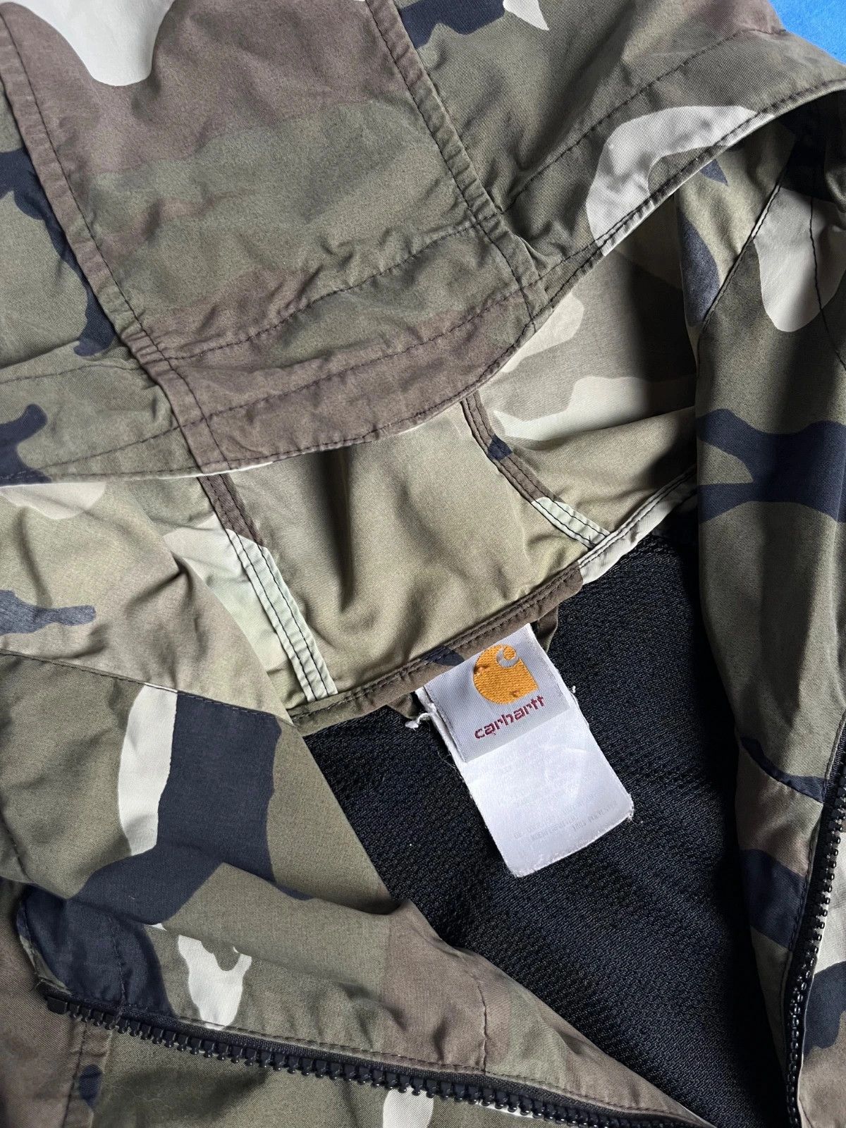 Carhartt Wip Carhartt WIP Widnbreaker Battle Camo Military Workwear Size US L / EU 52-54 / 3 - 4 Thumbnail