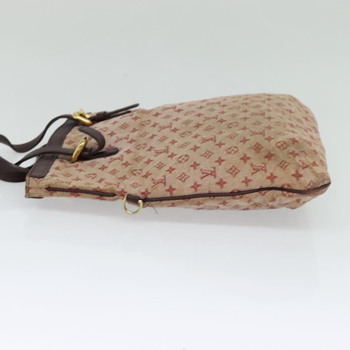 Louis Vuitton LOUIS VUITTON Monogram Mini Françoise Bag Red Cherry M92210 Size ONE SIZE - 3 Thumbnail