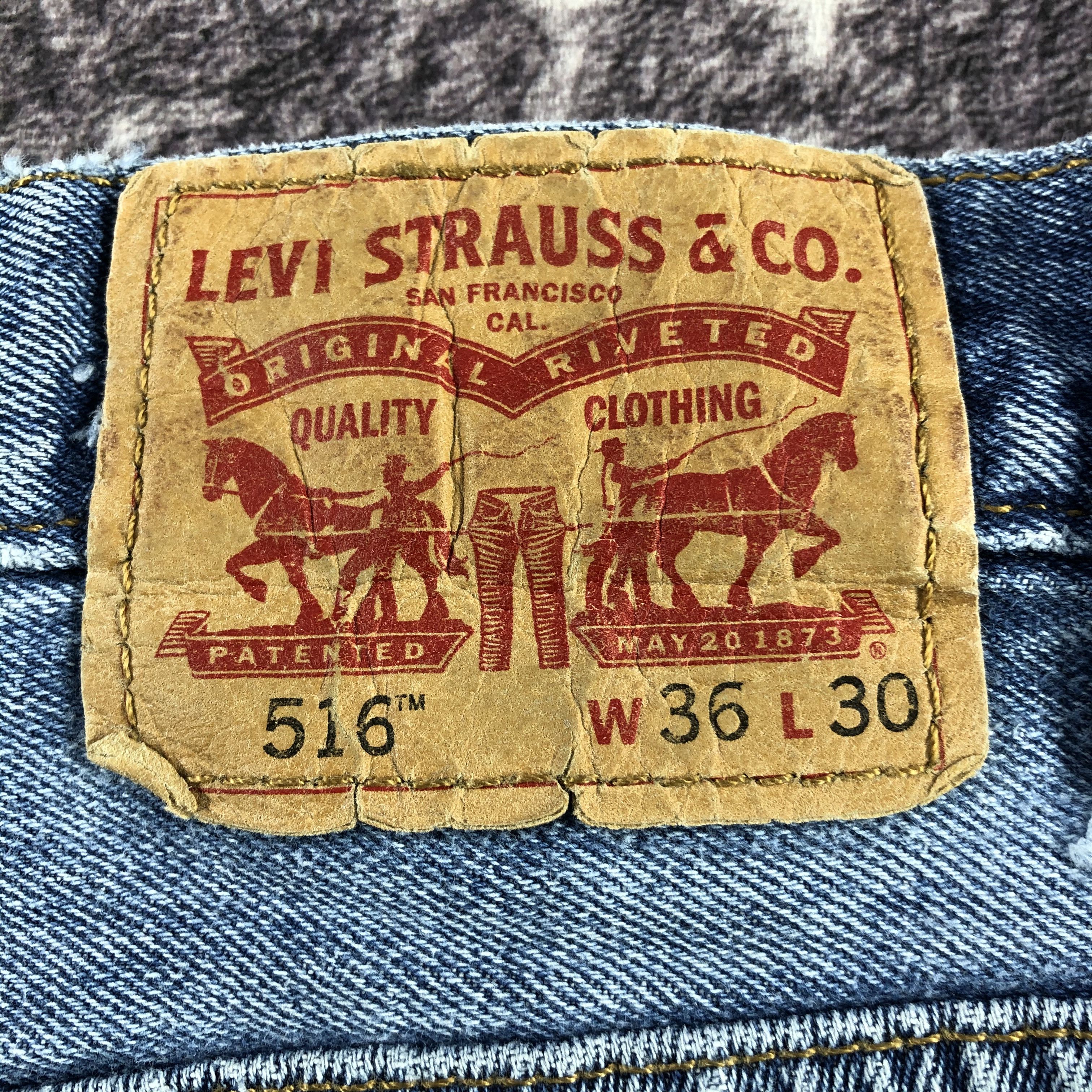 Levi's × Vintage Vintage Blue Wash Levis 516 Jeans-JM3172 Size US 34 / EU 50 - 7 Thumbnail