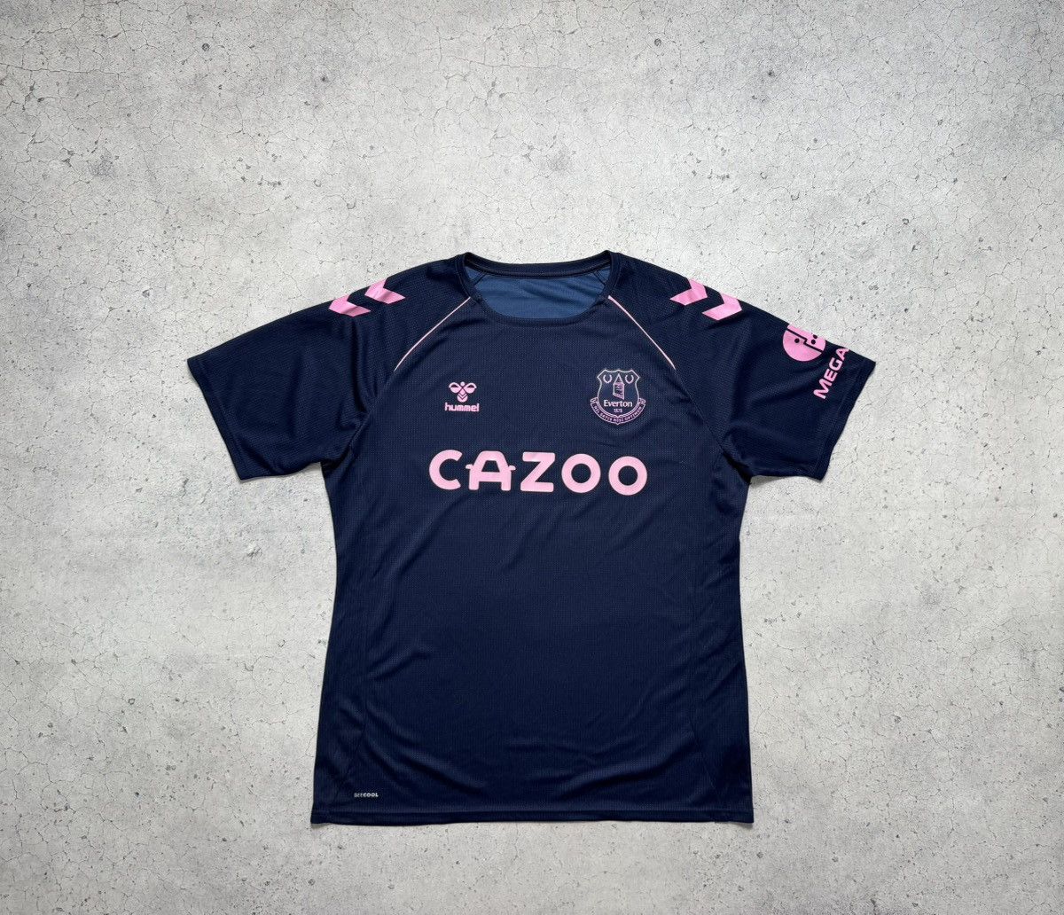 Hummel Hummel FC Everton 2020/2021 Soccer Jersey Shirt Size US XL / EU 56 / 4 - 1 Thumbnail