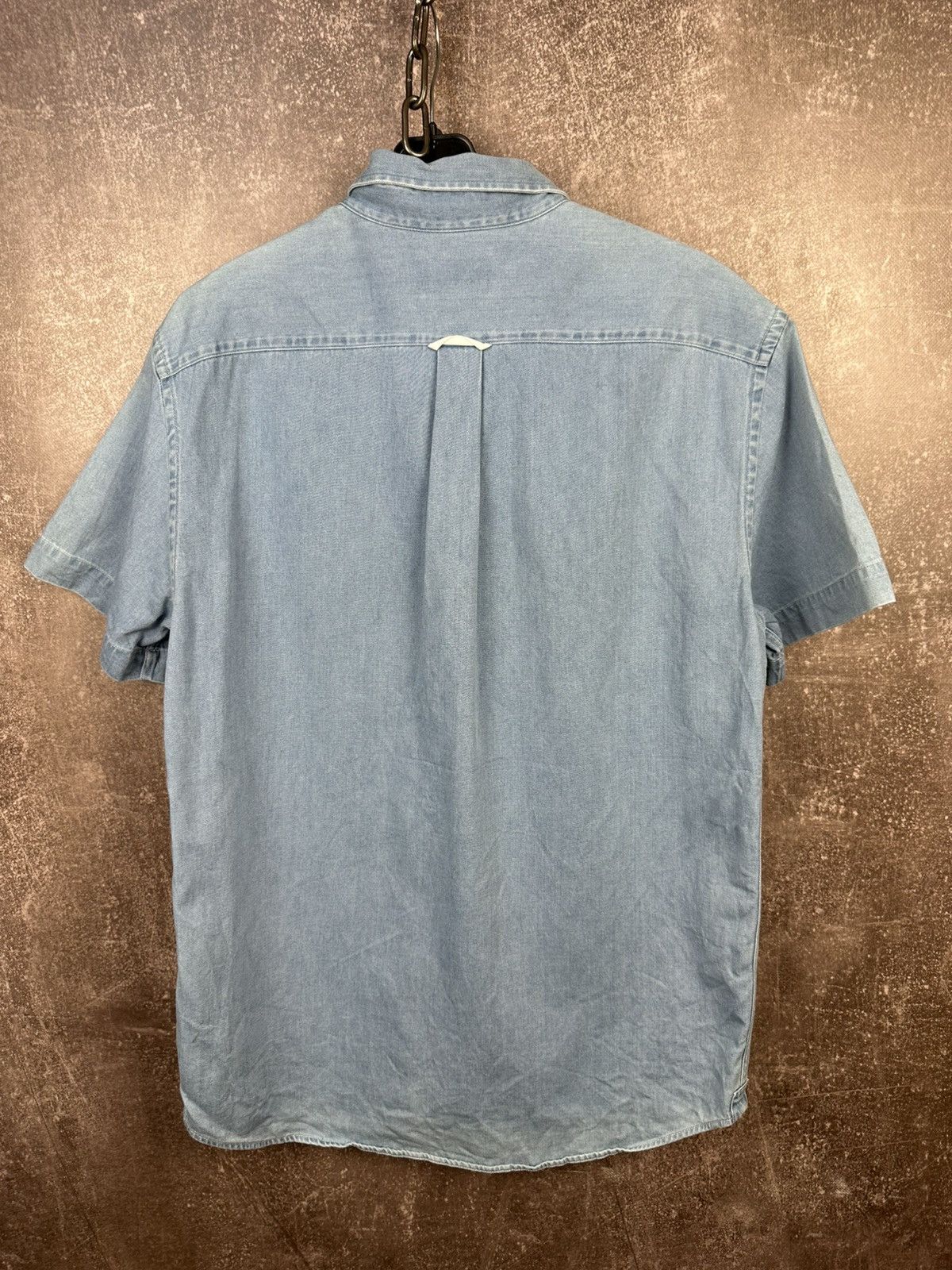 Acne Studios Acne Studios Classic Fit Denim Shirts Size US M / EU 48-50 / 2 - 2 Thumbnail