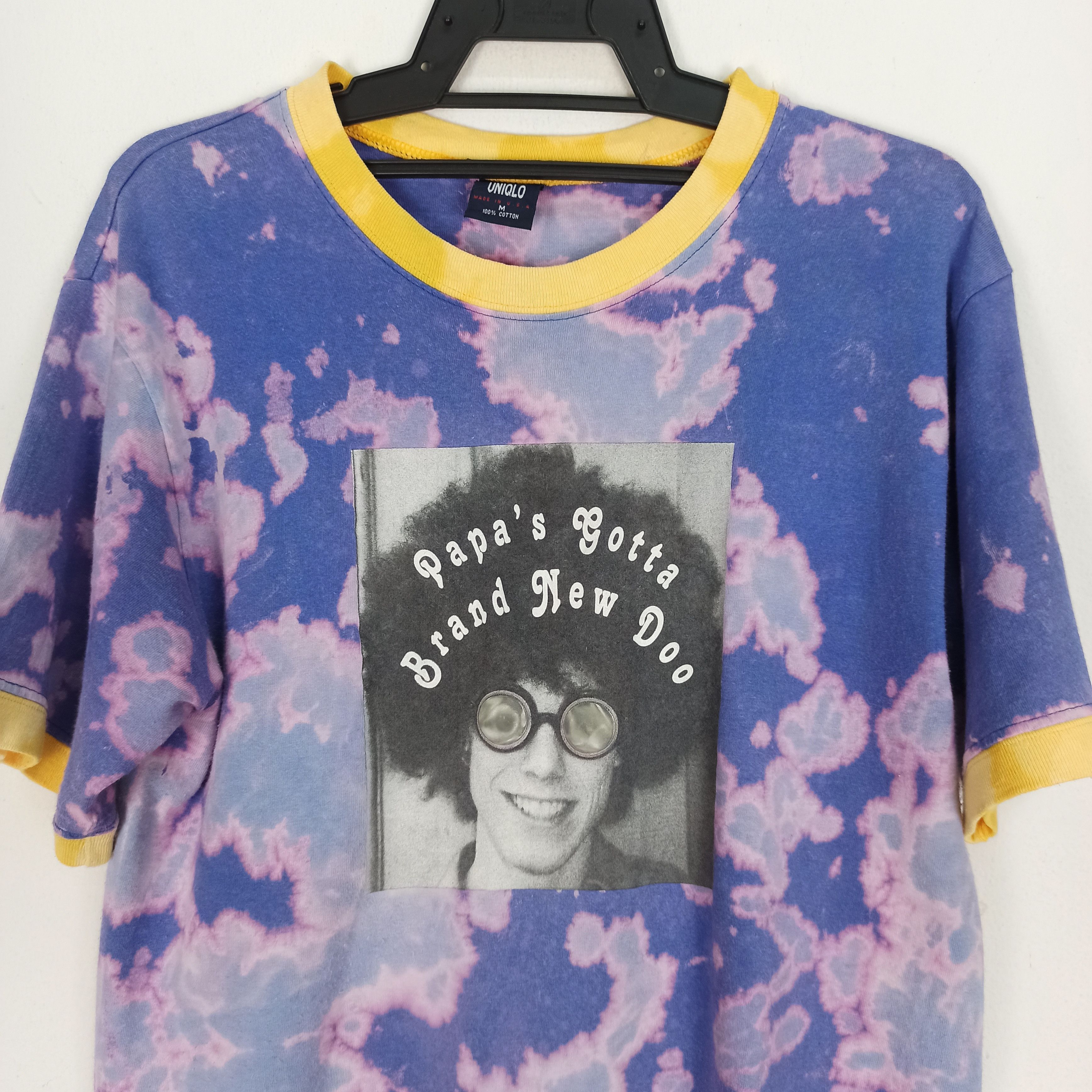 Uniqlo Vintage Uniqlo Papa's Gotta Brand New Doo Tshirt Size US M / EU 48-50 / 2 - 2 Thumbnail