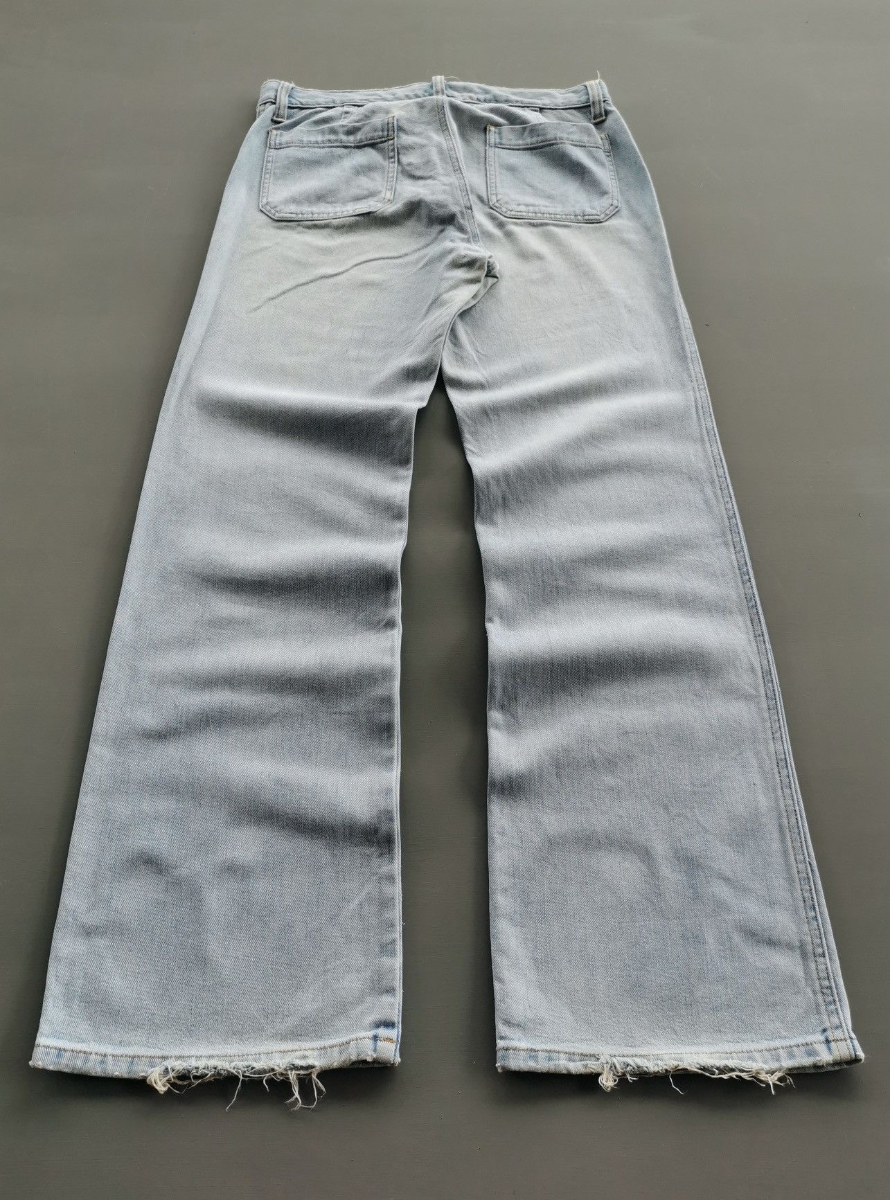 Gap × Yeezy Vintage Gap Low Rise Flare Jeans Size US 32 / EU 48 - 5 Thumbnail