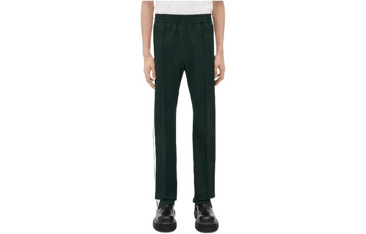 Bottega Veneta o1w1db10525 Trouser in Green Size US 36 / EU 52 - 1 Thumbnail