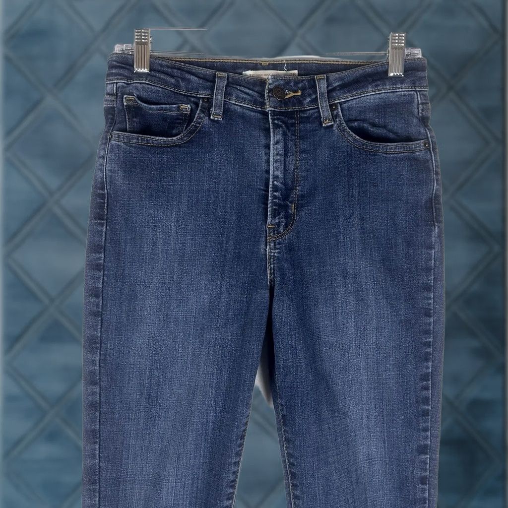Levi's Levi’s 721 High Rise Skinny Jeans Womens 28 Blue Medium Denim Casual W28 L30 Size 28" / US 6 / IT 42 - 1 Thumbnail