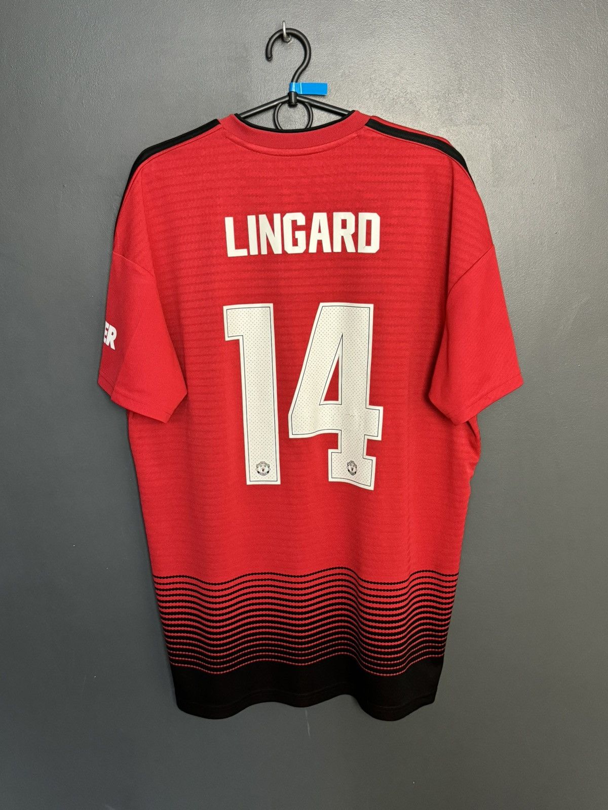 Adidas Manchester United 18/19 Home Lingard Football Jersey Size US XL / EU 56 / 4 - 1 Thumbnail