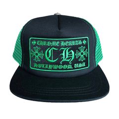 Buy Chrome Hearts Cross Patch Hat 'Green' - 1383 1FW220701CPH GREE