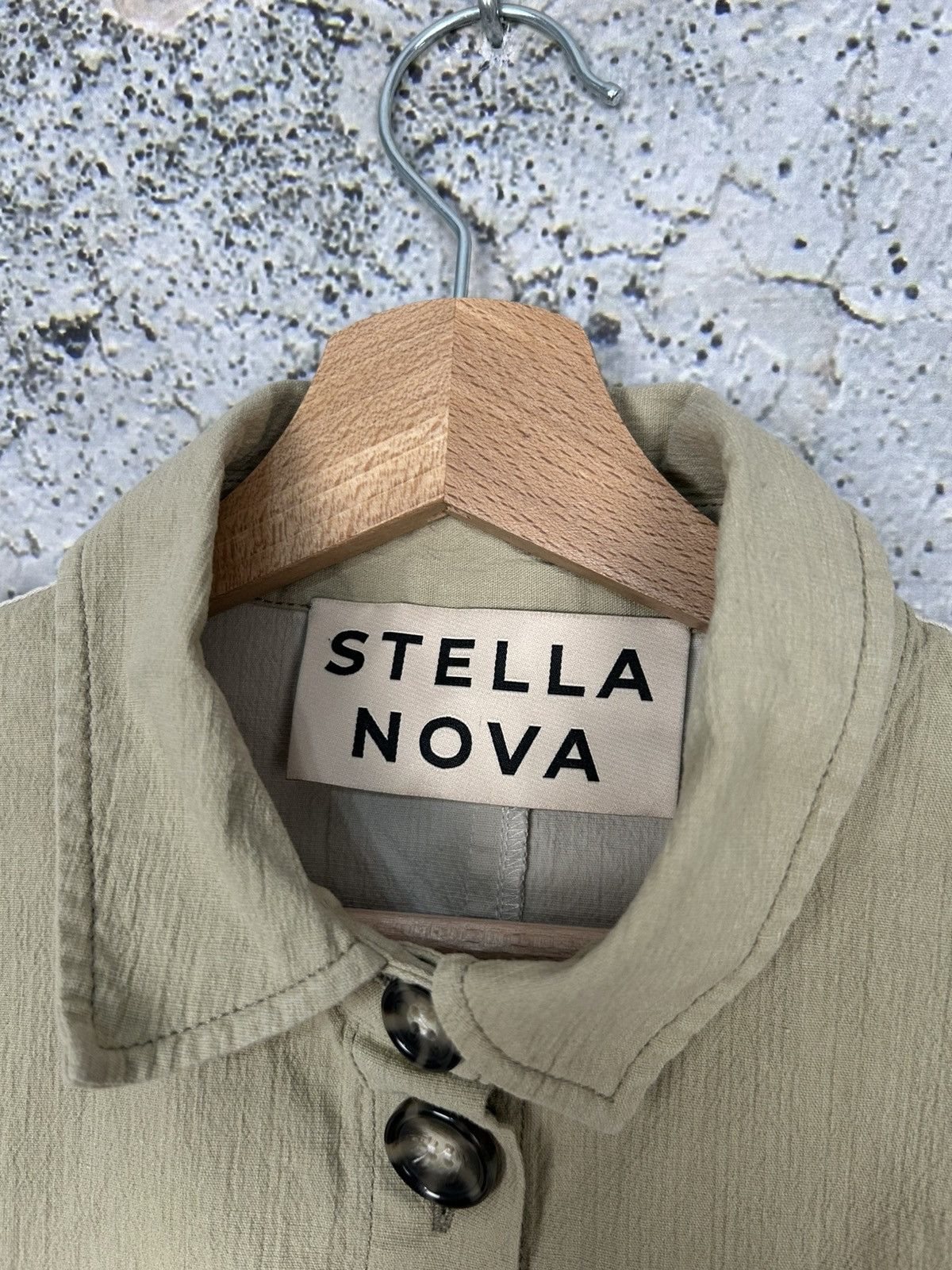 Other Stella Nova Scandi Minimalist Light Overshirt Jacket Premium Size XS / US 0-2 / IT 36-38 - 6 Thumbnail
