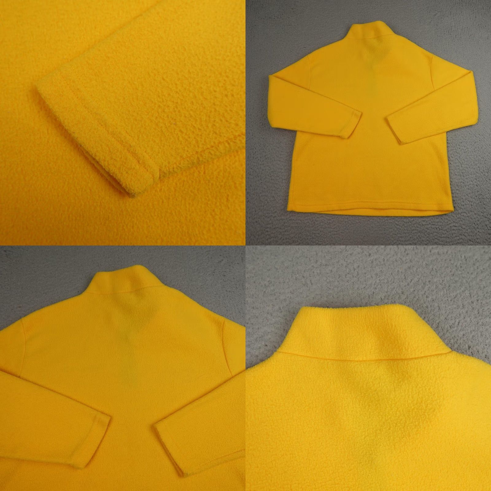 Vintage VINTAGE Busch Gardens Fleece Pullover Mens Medium Yellow Quarter Zip Made In USA Size US M / EU 48-50 / 2 - 8 Thumbnail