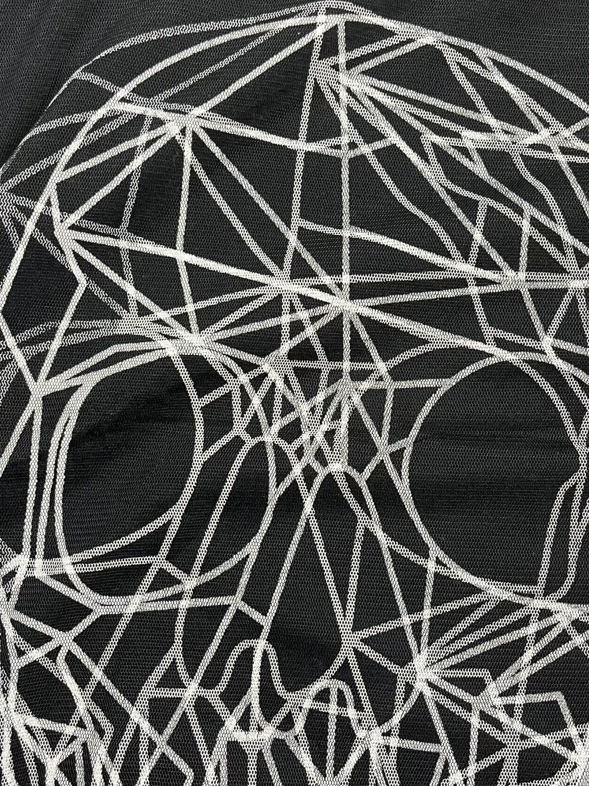 If Six Was Nine 2000s Spyware - Skullhead Layered Mesh Longsleeve Size US M / EU 48-50 / 2 - 7 Thumbnail