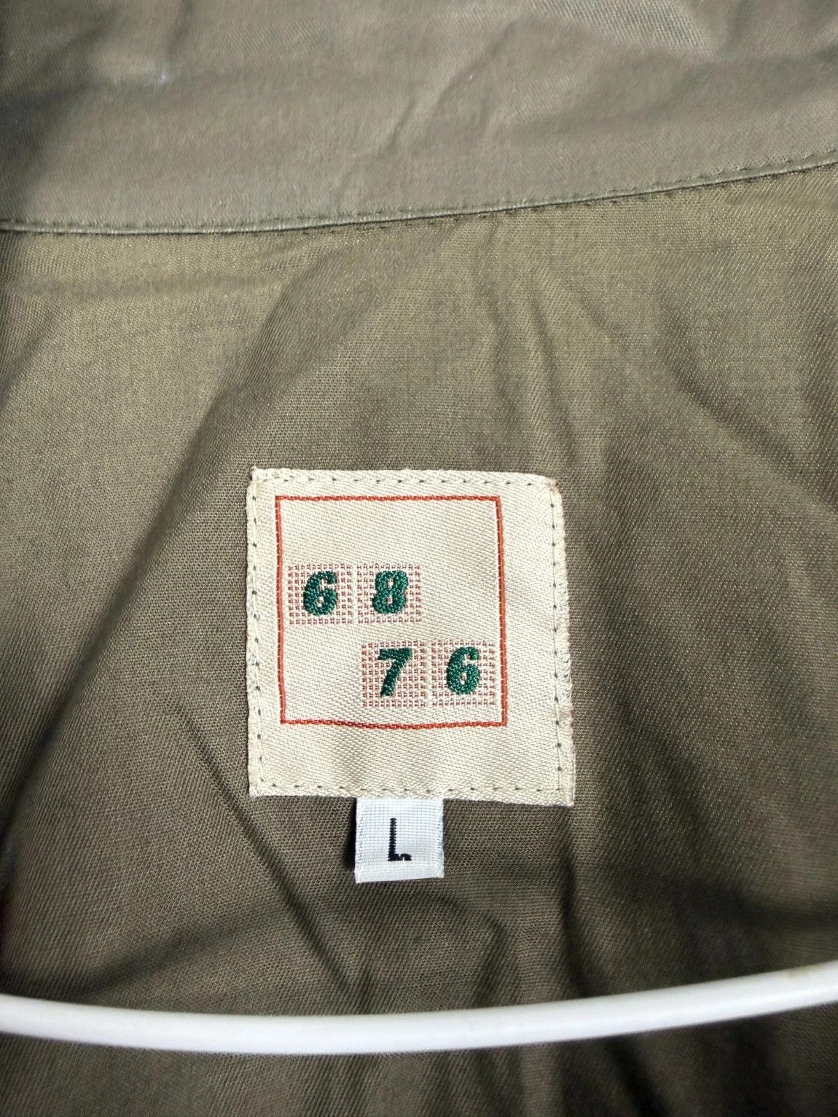 6876 Vintage 6876 Six Eight Seven Six Waxed Jacket Workwear Coat Size US L / EU 52-54 / 3 - 2 Thumbnail