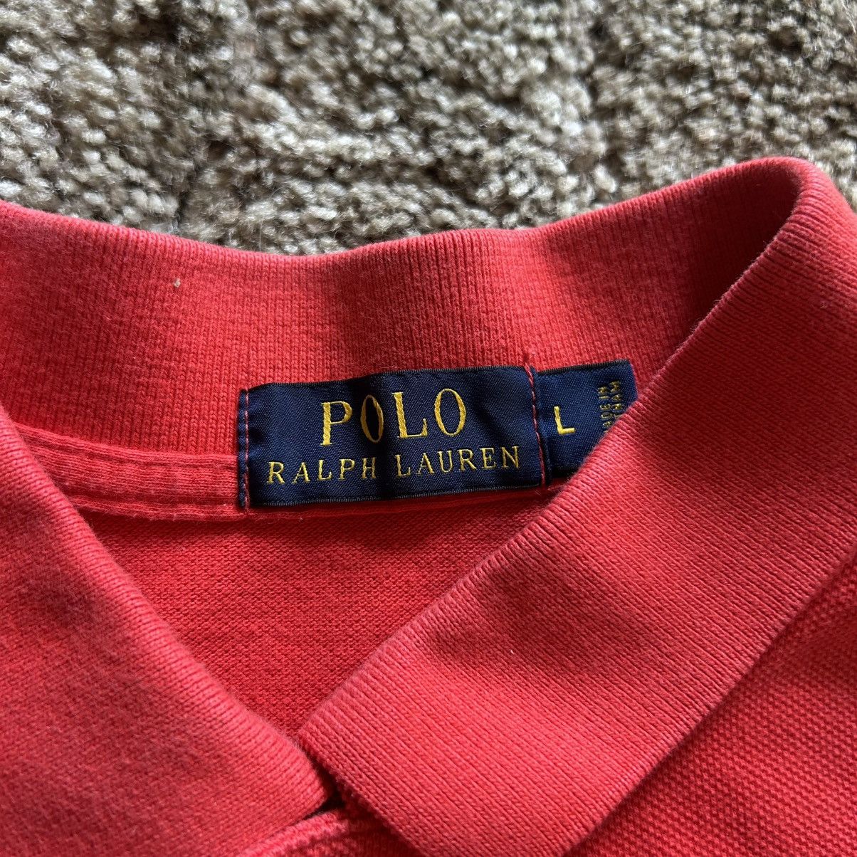 Polo Ralph Lauren Polo Ralph Lauren Red Polo Size Large Size US L / EU 52-54 / 3 - 2 Thumbnail