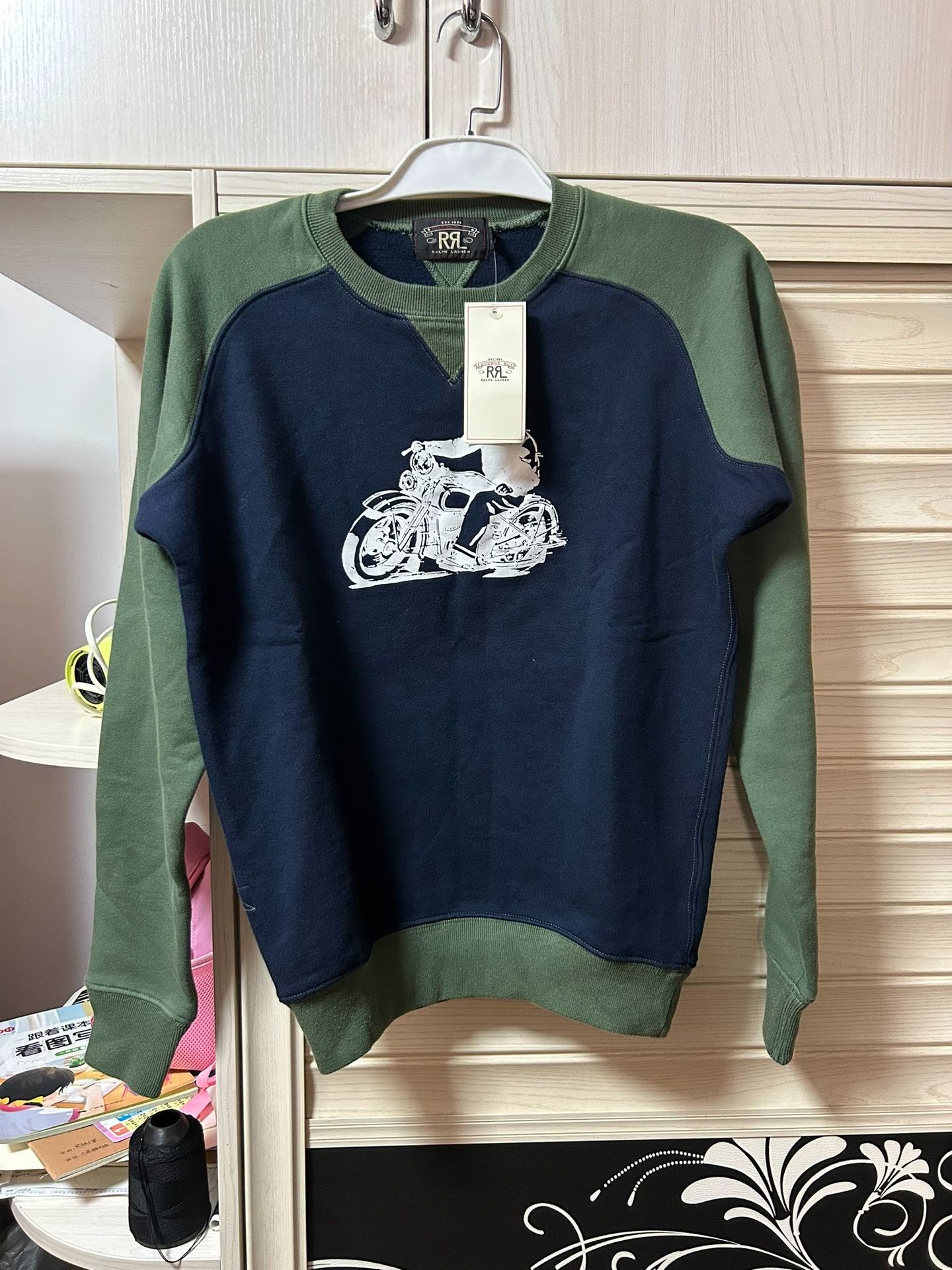 RRL Ralph Lauren RRL Ralph Lauren Vintage Fleece Sweatshirt Size US S / EU 44-46 / 1 - 1 Thumbnail